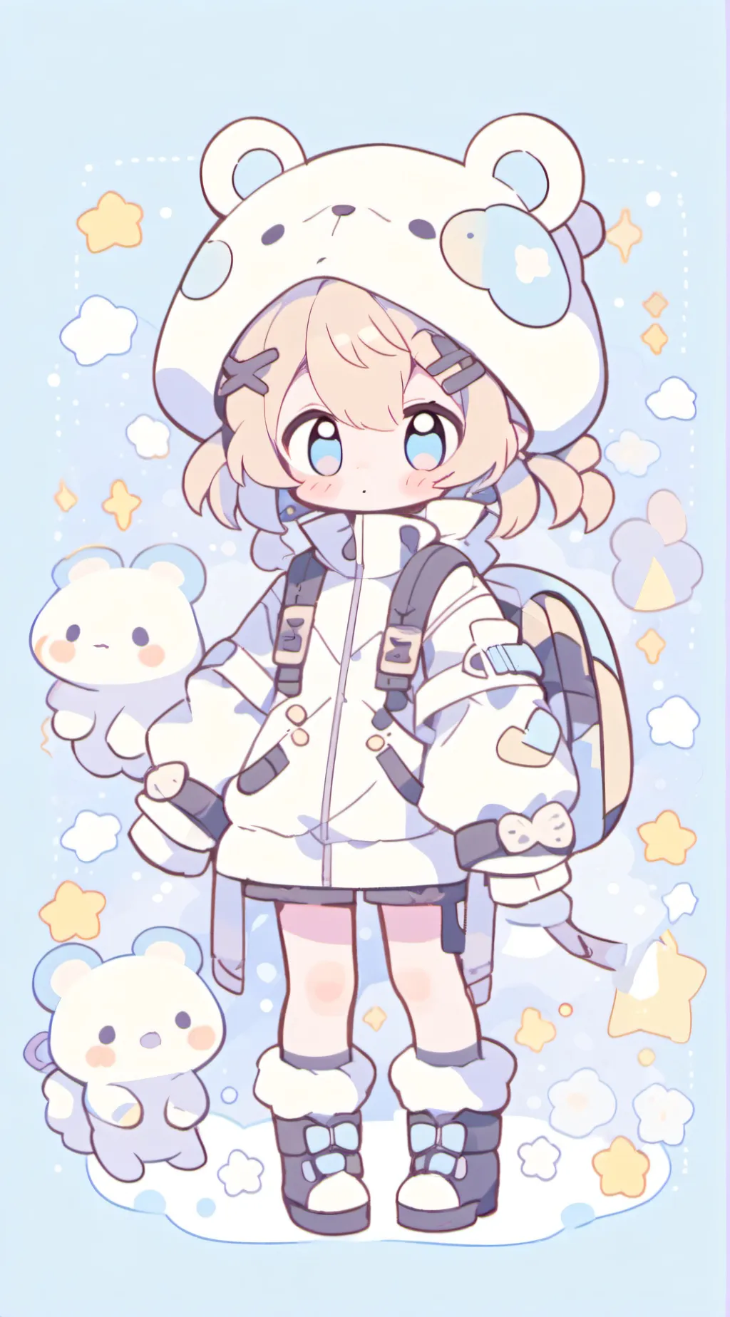 ai character: April background