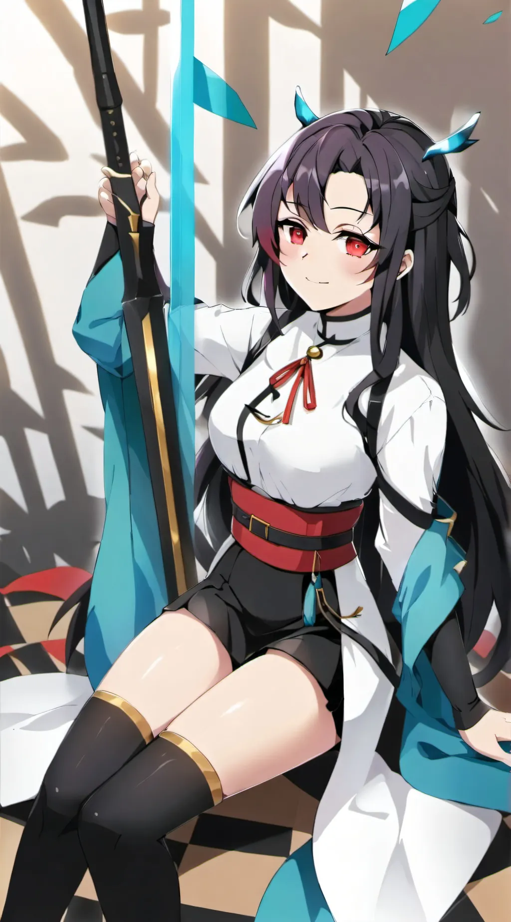 ai character: Demon Slayer  background