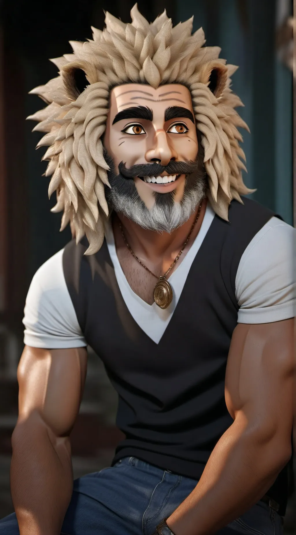 ai character: exmperiment background