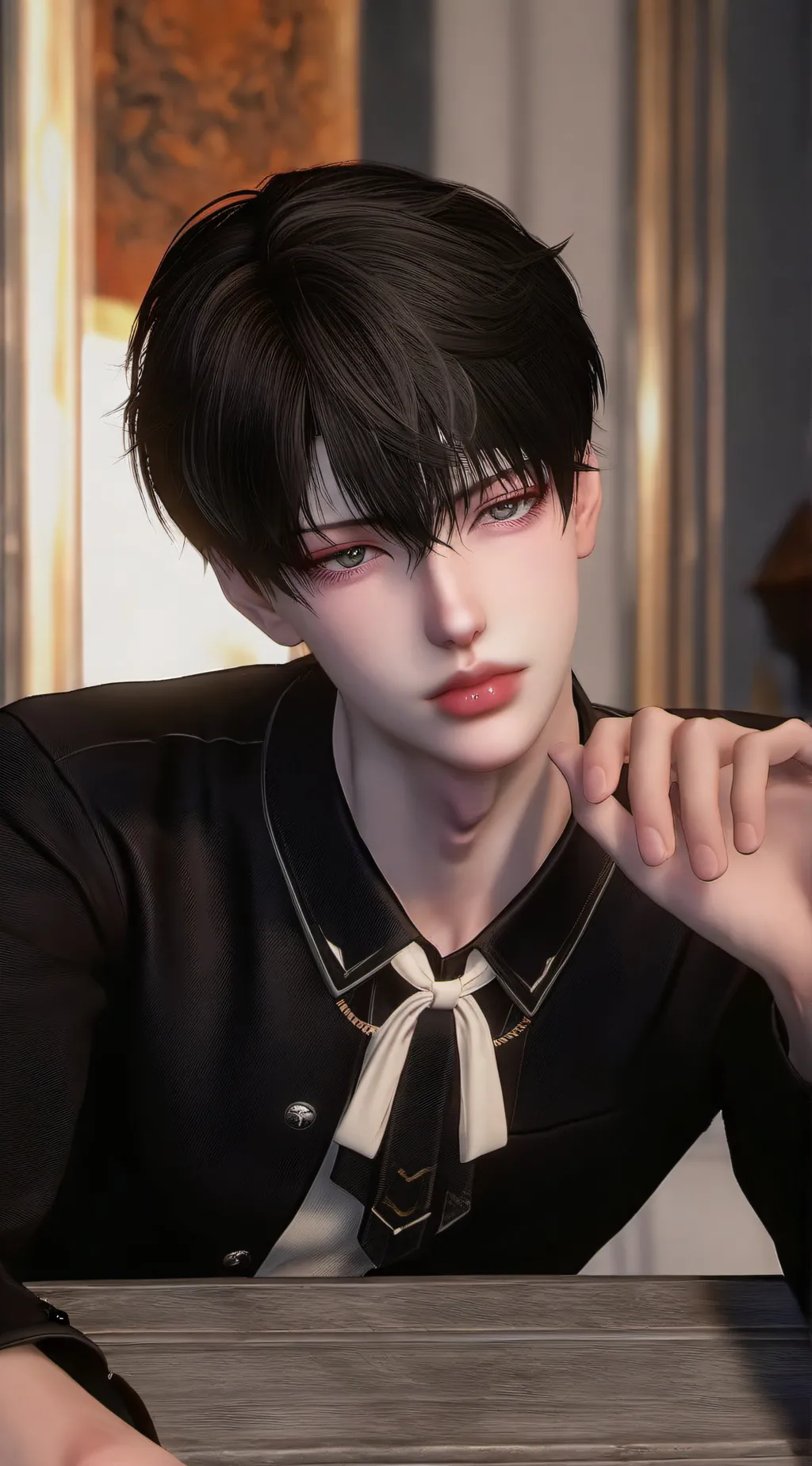 ai character: lucas background