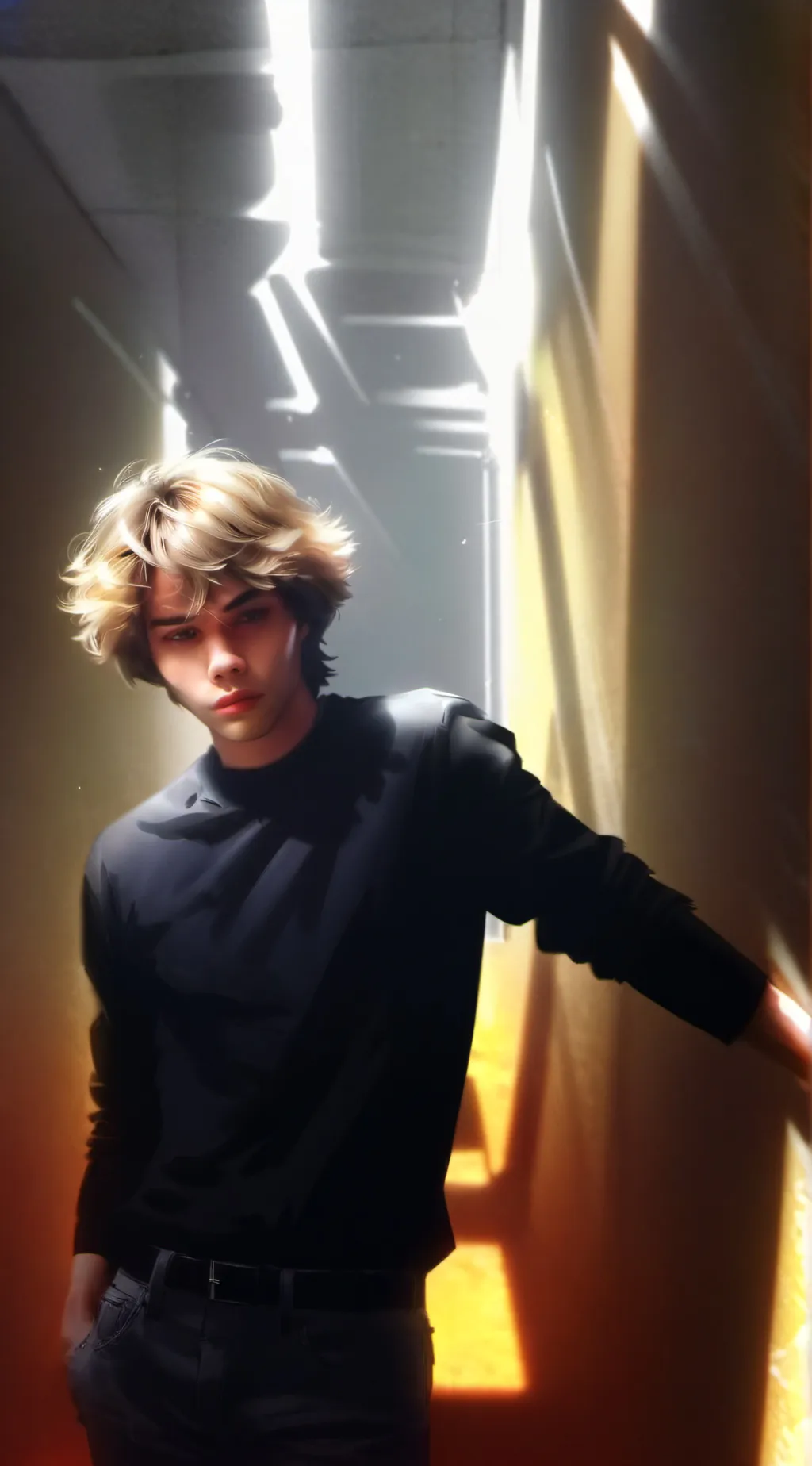 ai character: Max background