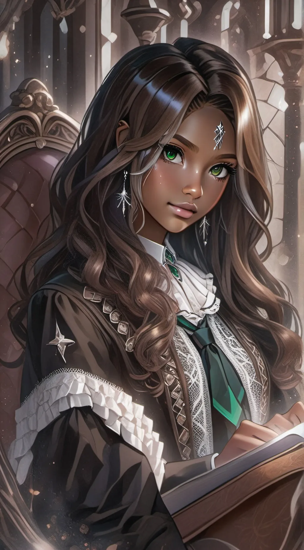 ai character: teony background