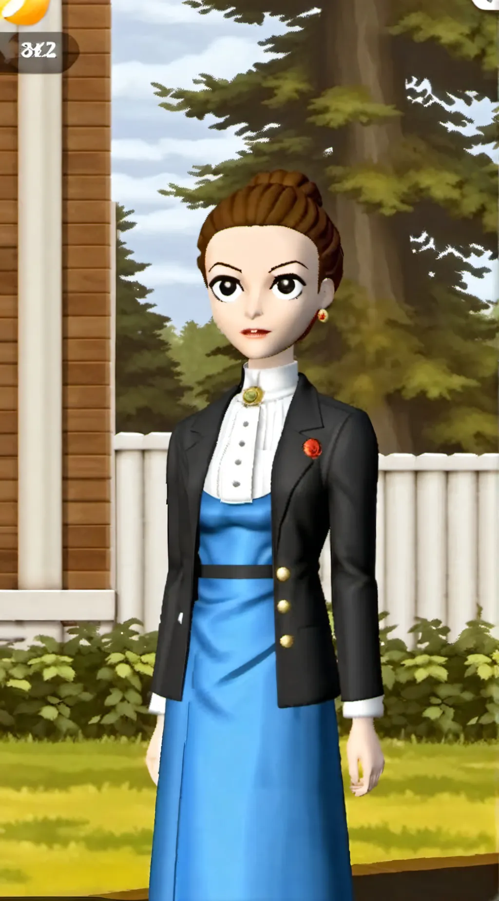 ai character: Shrimpo background