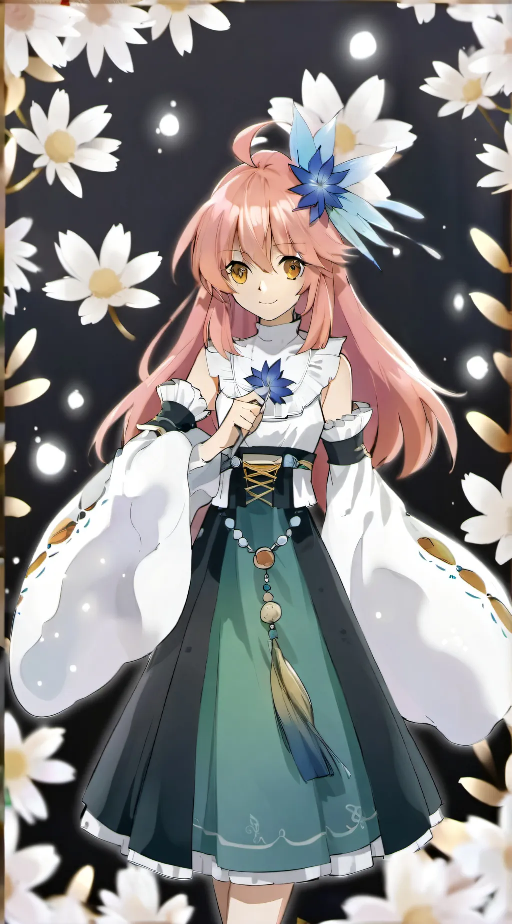 ai character: Mizukume background