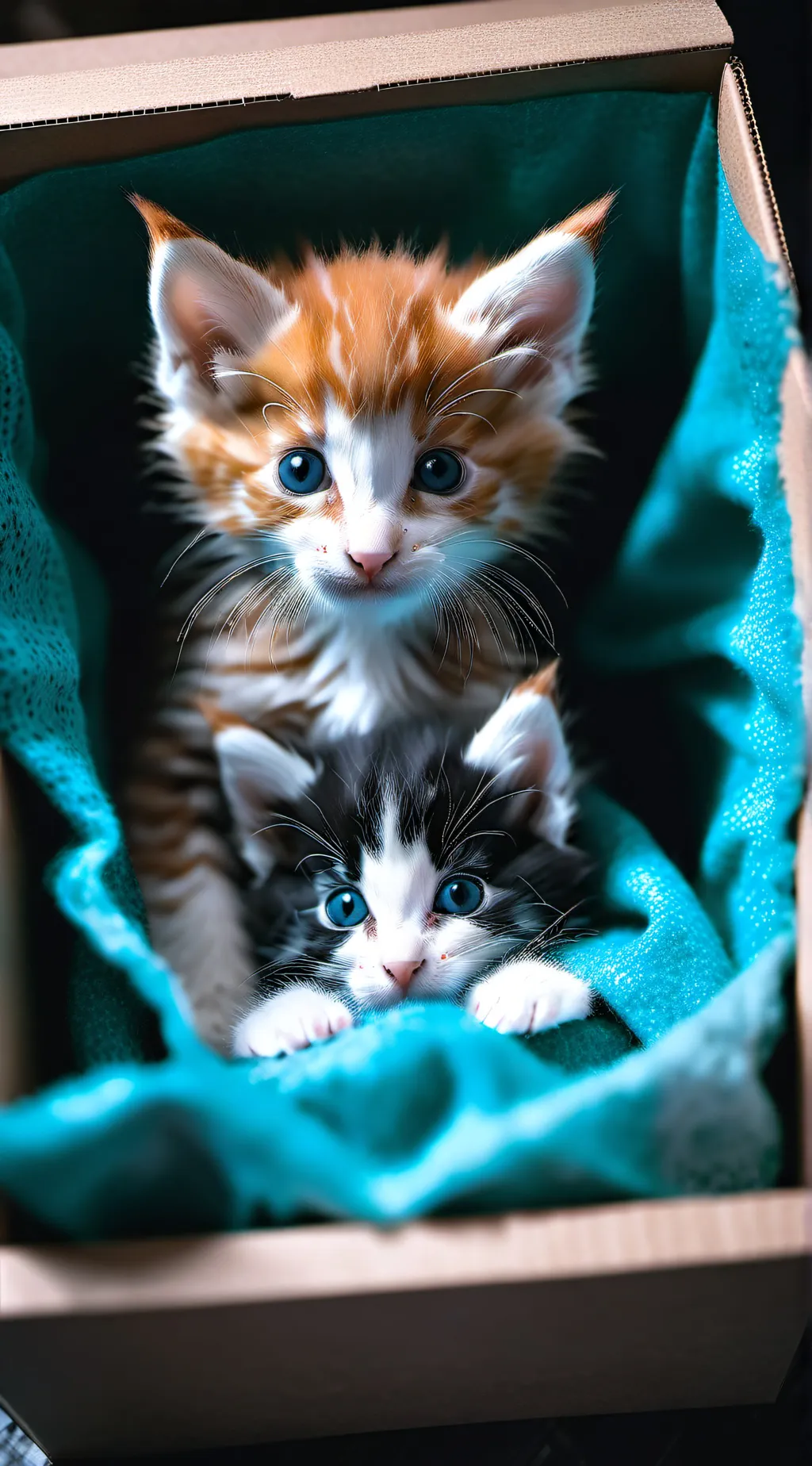 ai character: ginger and oreo background