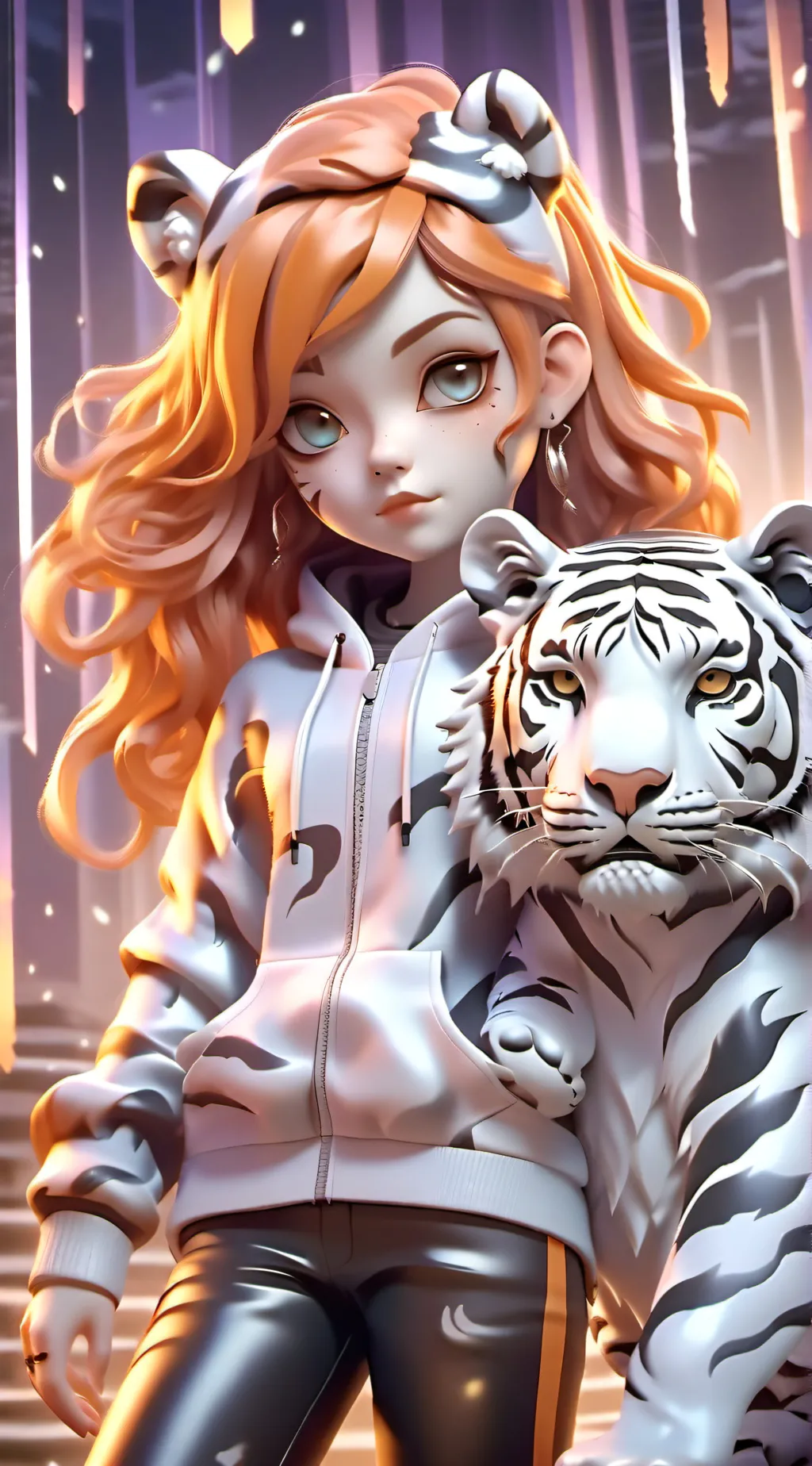 ai character: Star background