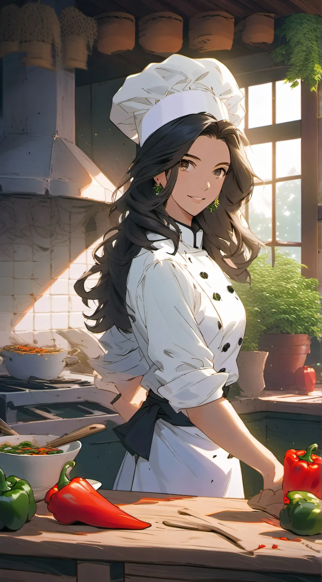 ai character: Elle background