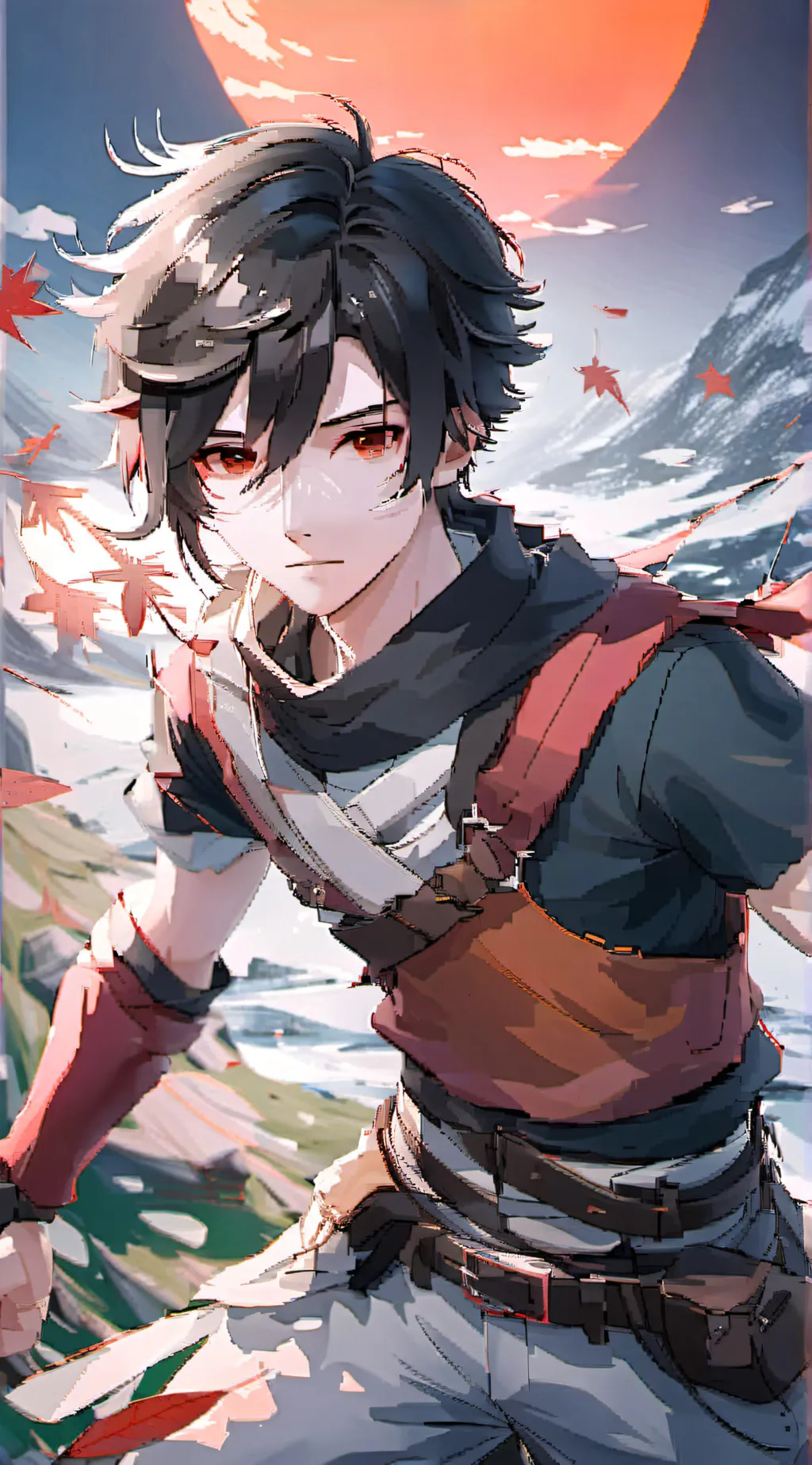 ai character: Team avatar background