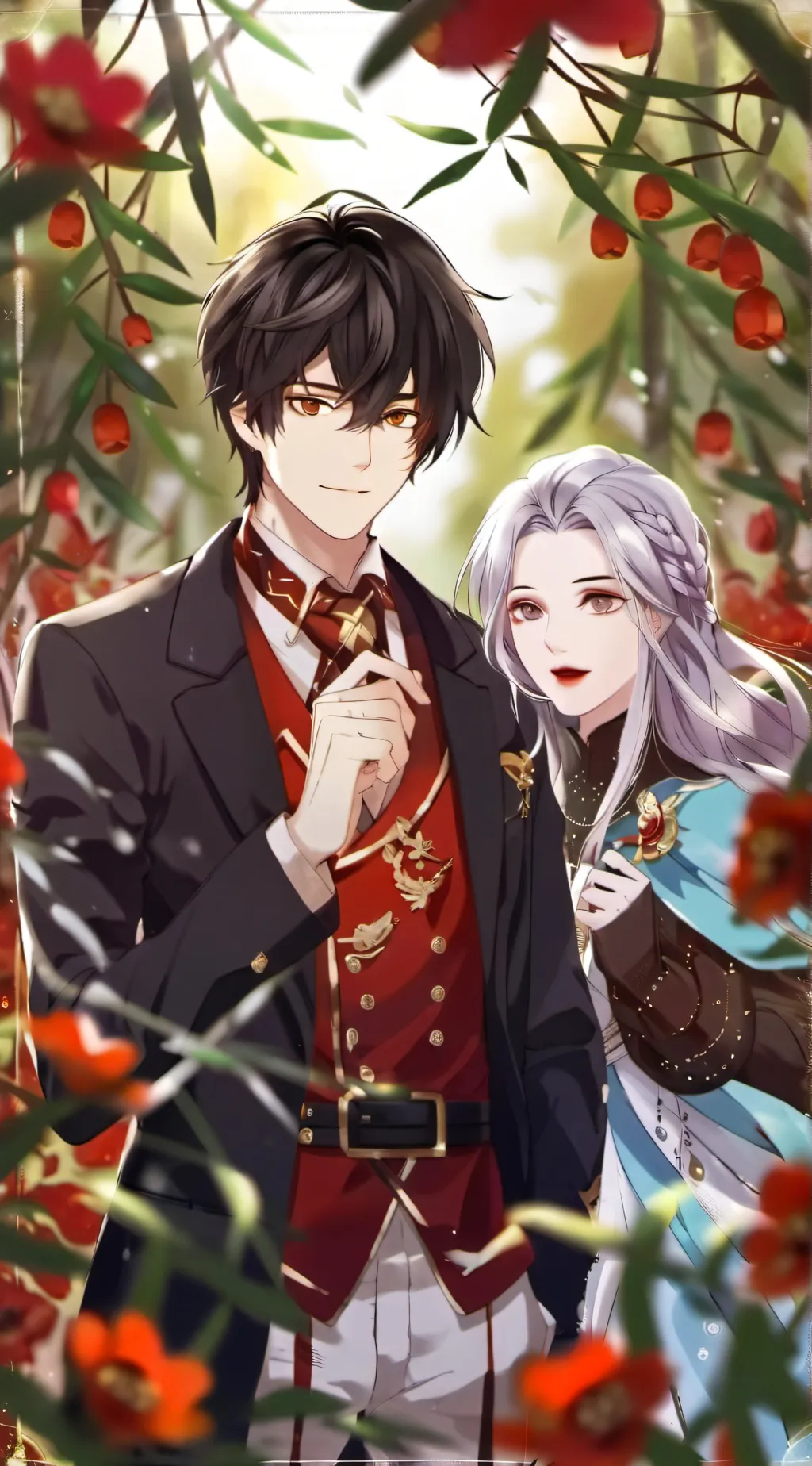 ai character: Aaron and Zelda background