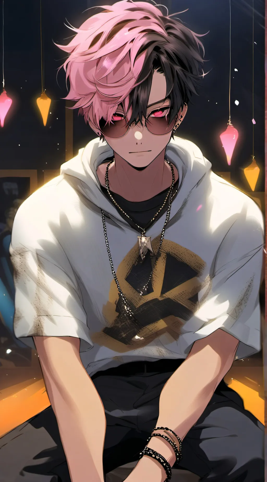 ai character: Levi  background