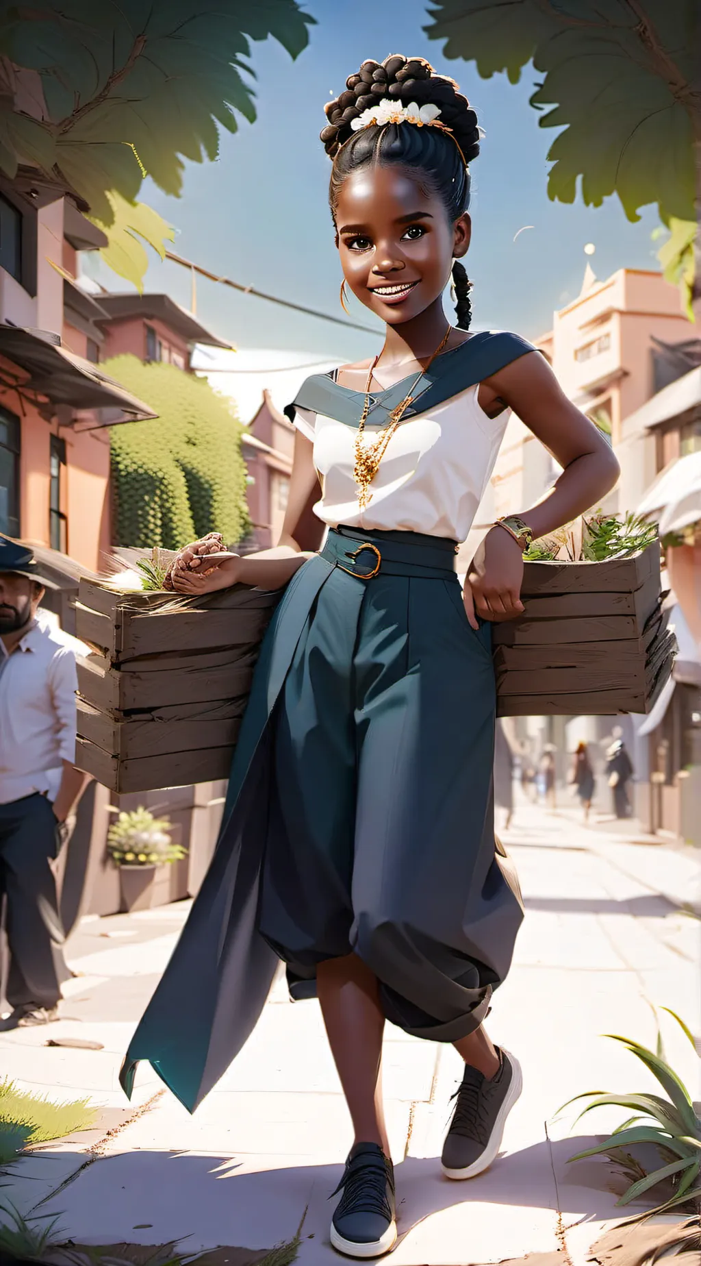 ai character: ~Shaunie~ background