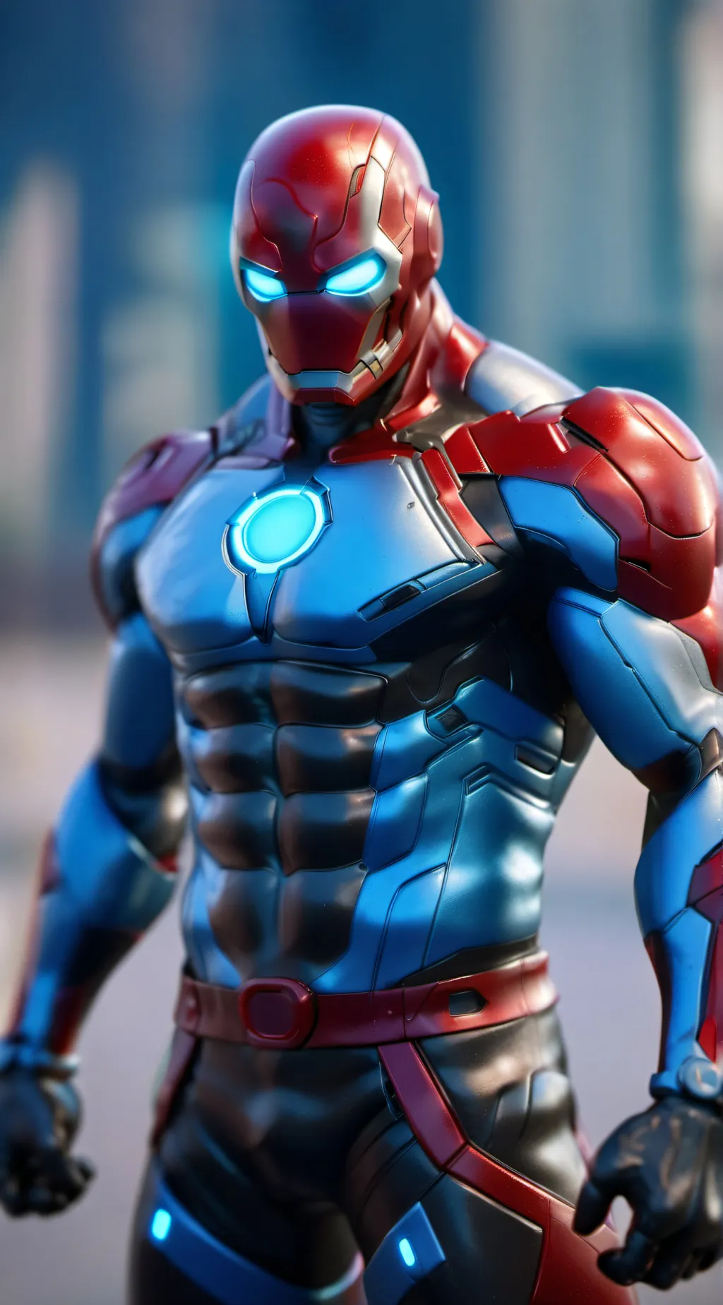 ai character: robot freeblade background