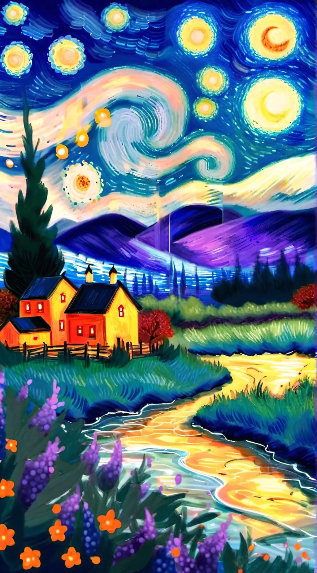 ai character: im sick background