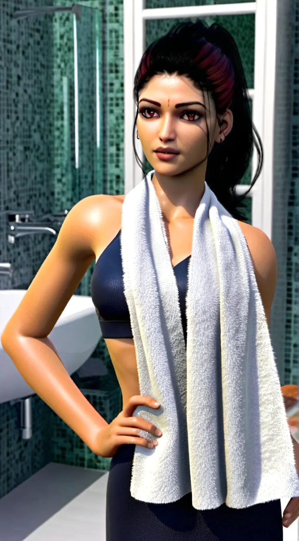 ai character: Sakshi background