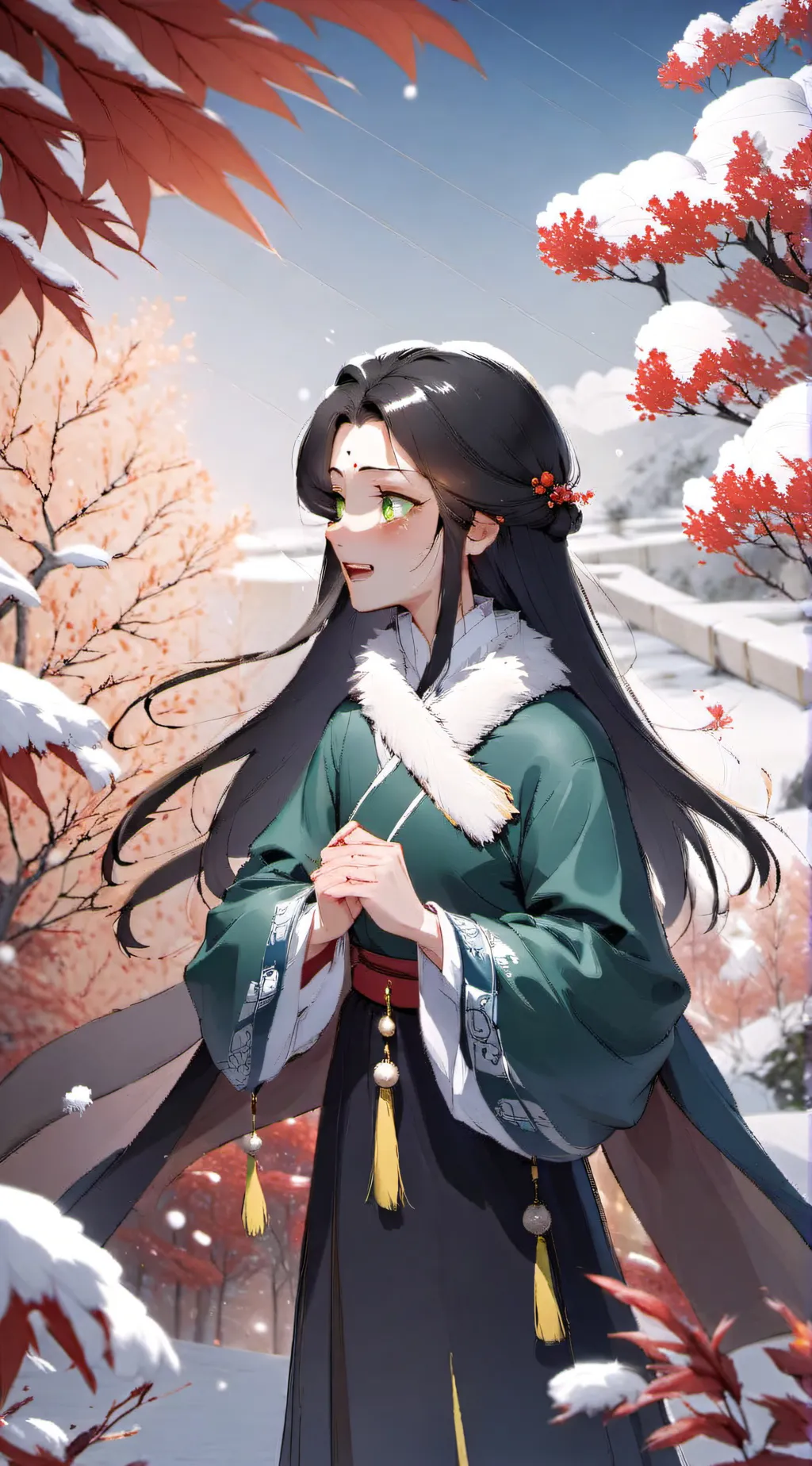 ai character: Shen jiu. background