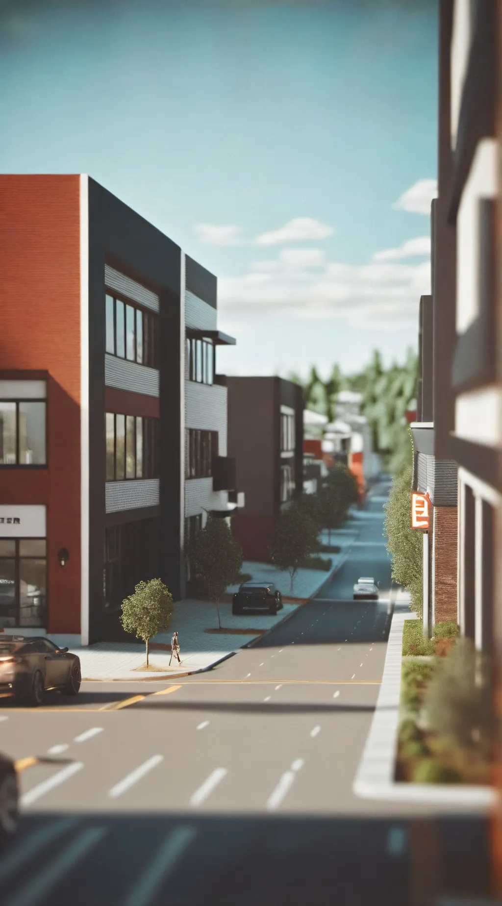 ai character: The 80s background