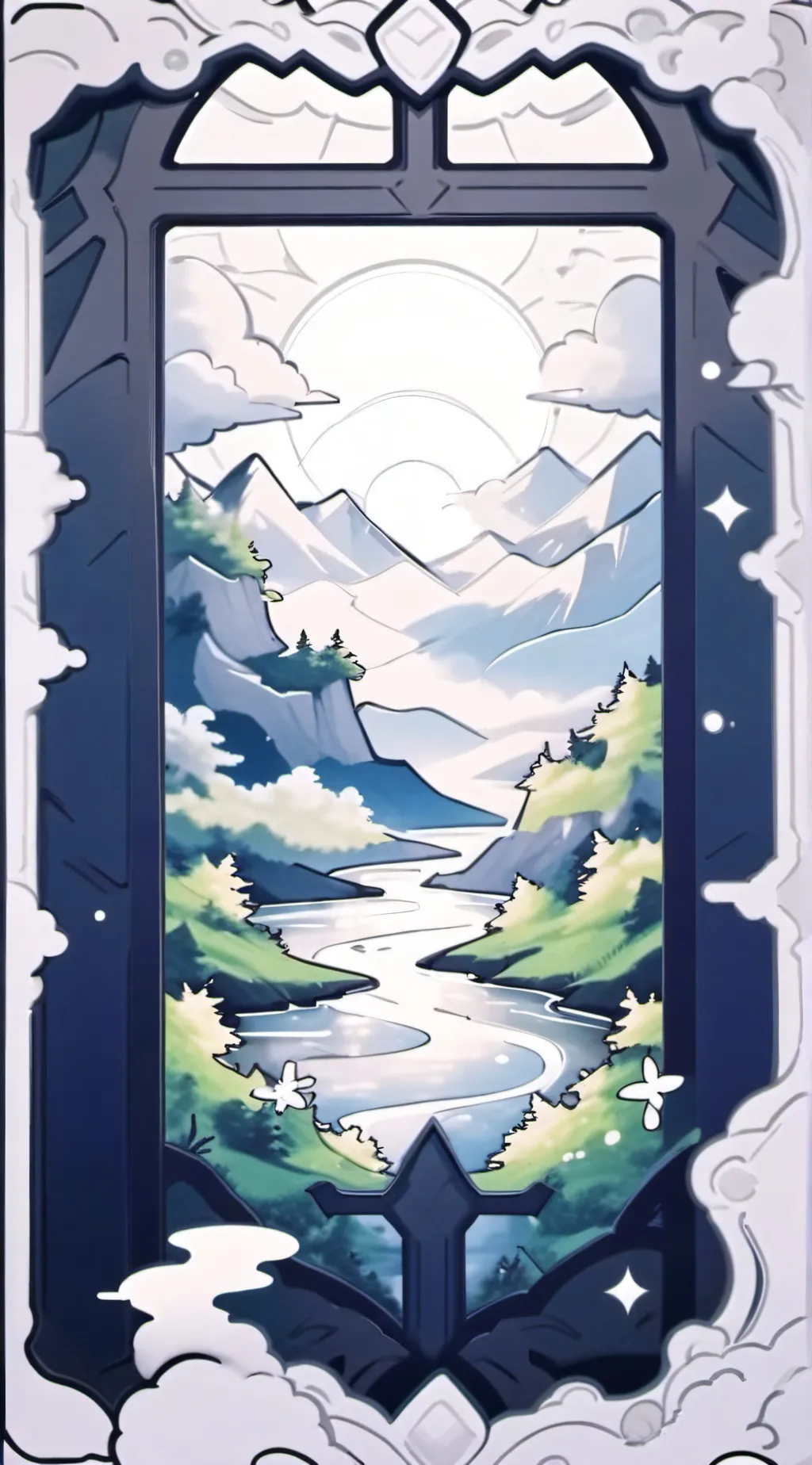 ai character: Omg😭 background