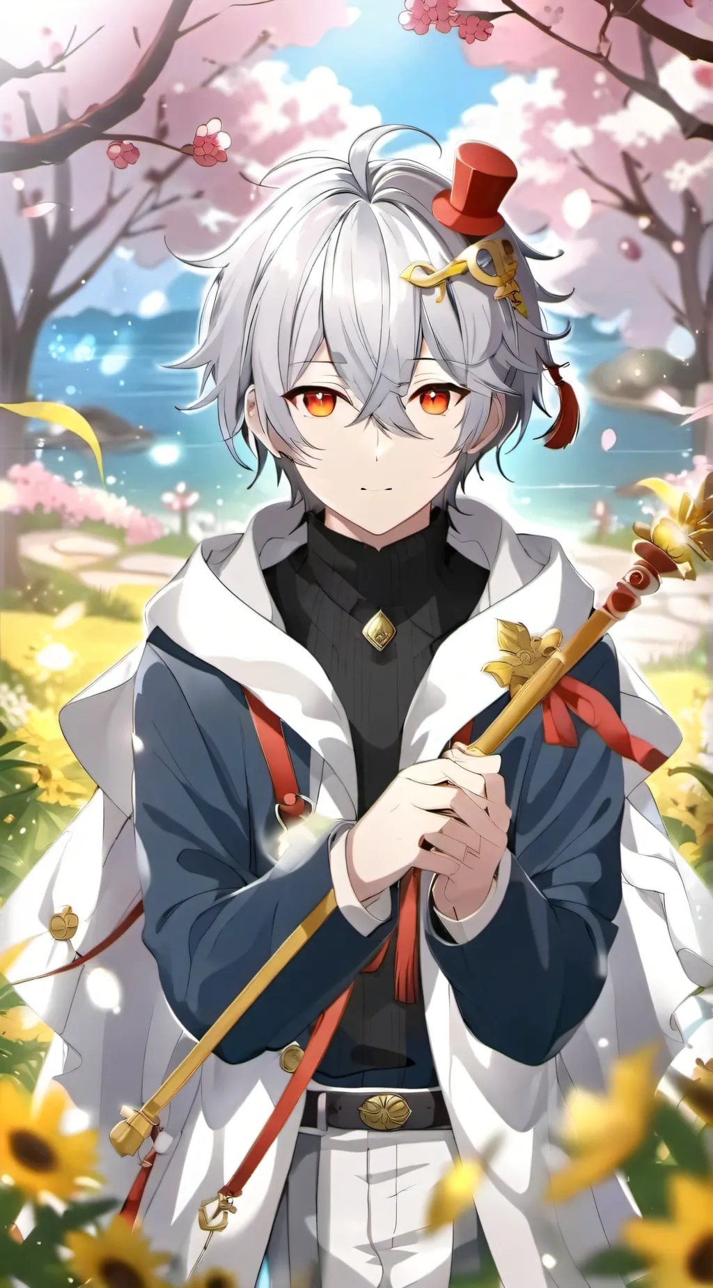ai character: king/boyfriend  background