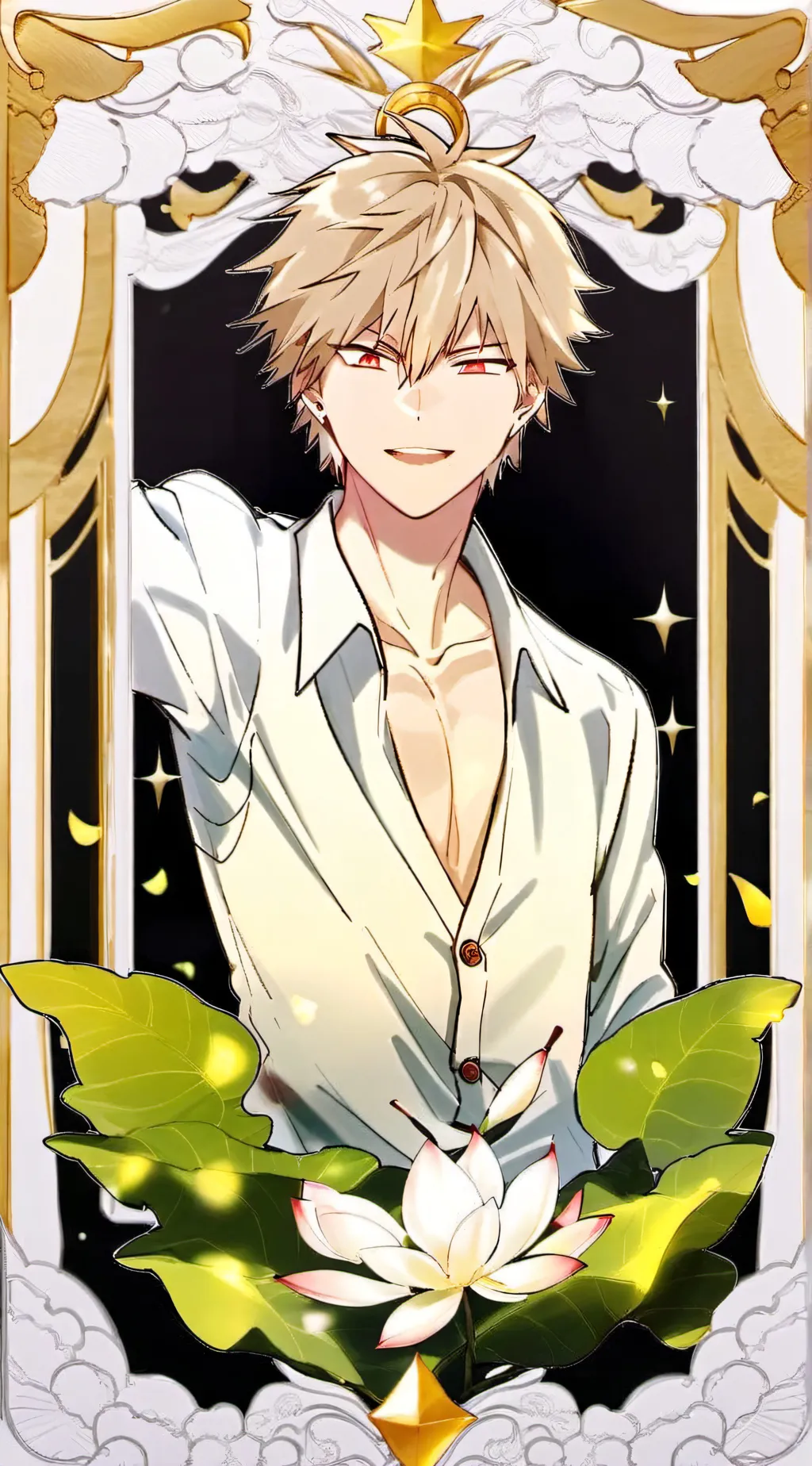 ai character: Bakugo Family  background