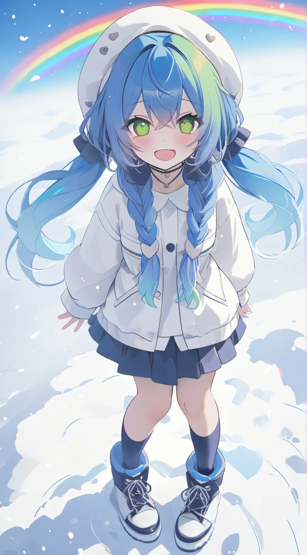 ai character: Abbie x lana background