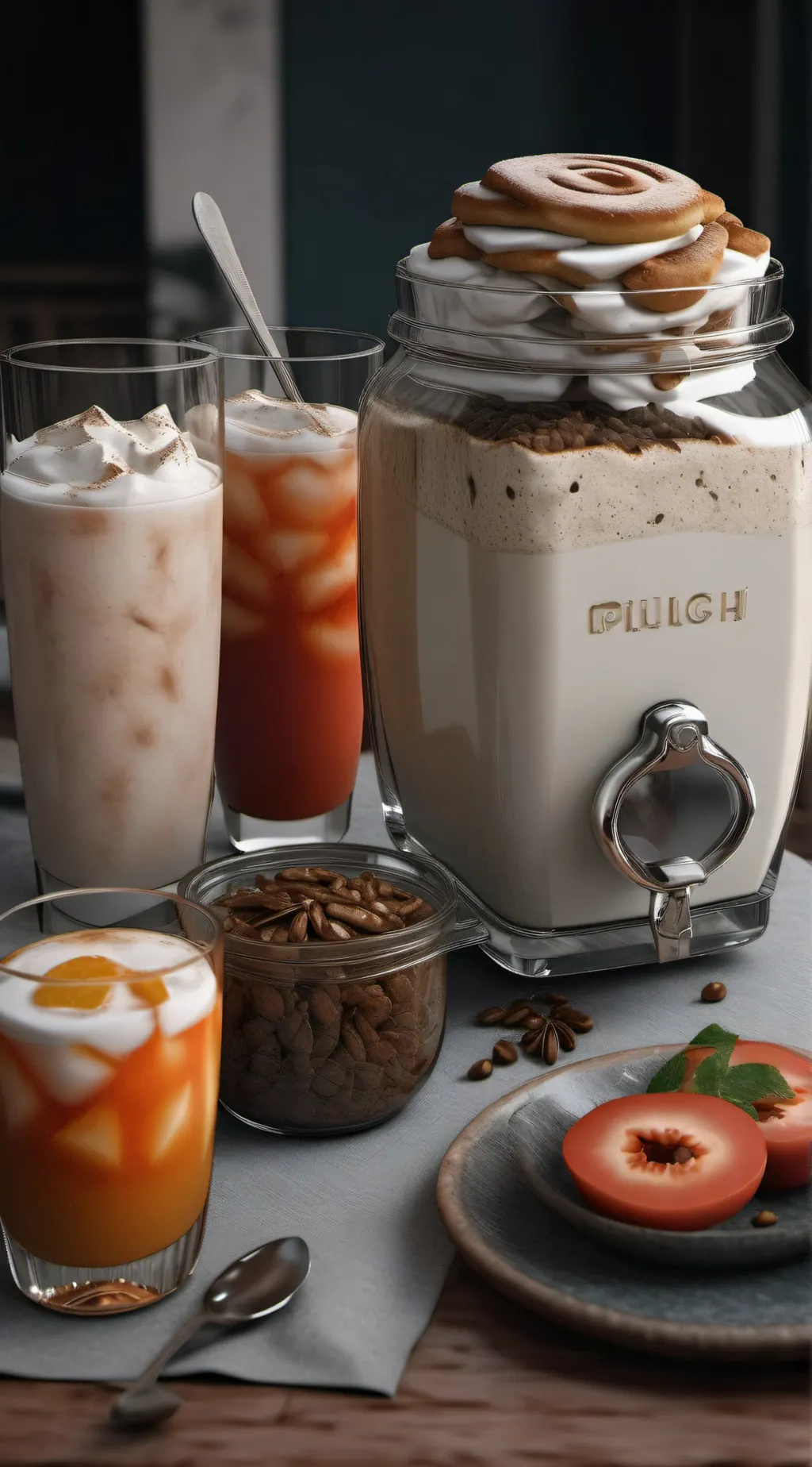 ai character: ears and tail background