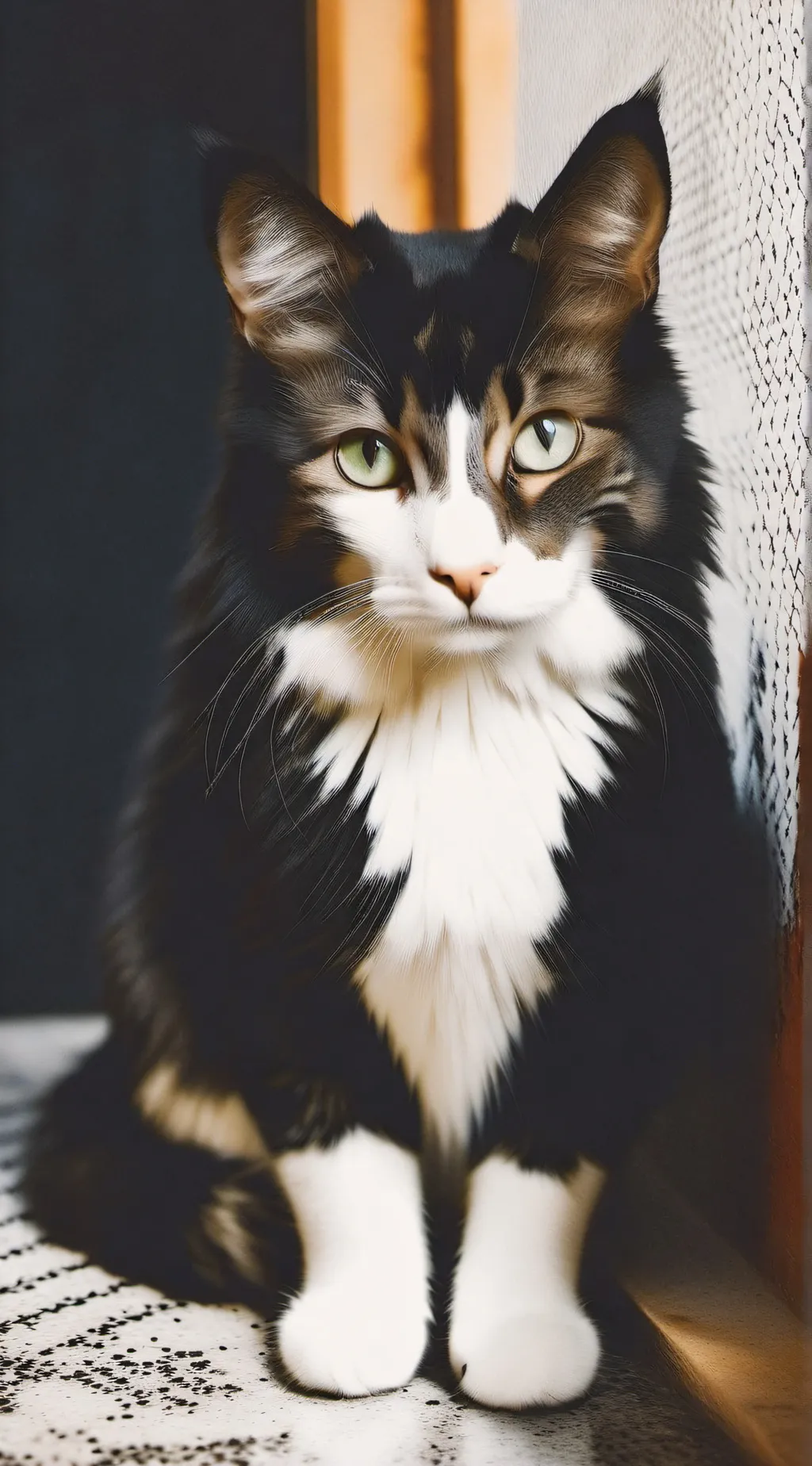 ai character: Cappuccino background