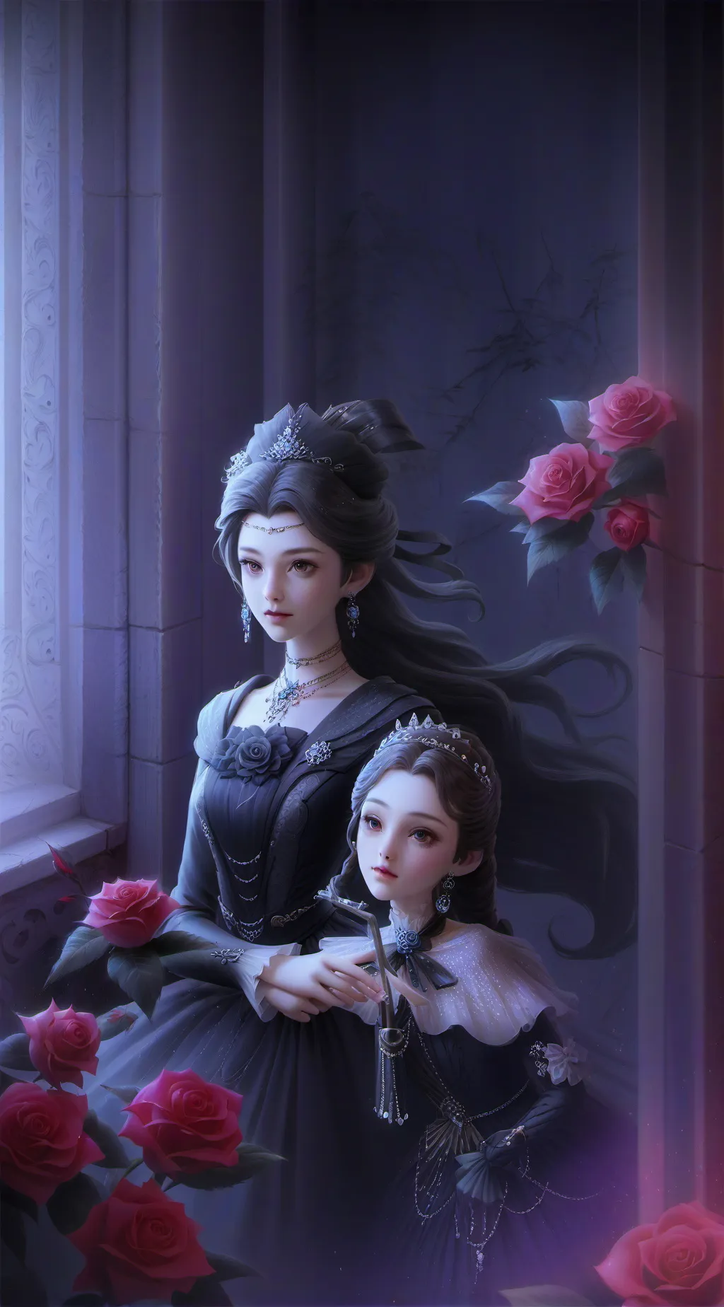 ai character: Mill background