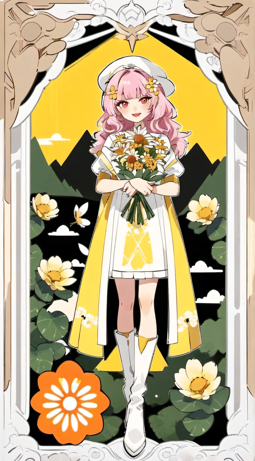 ai character: rost battle background