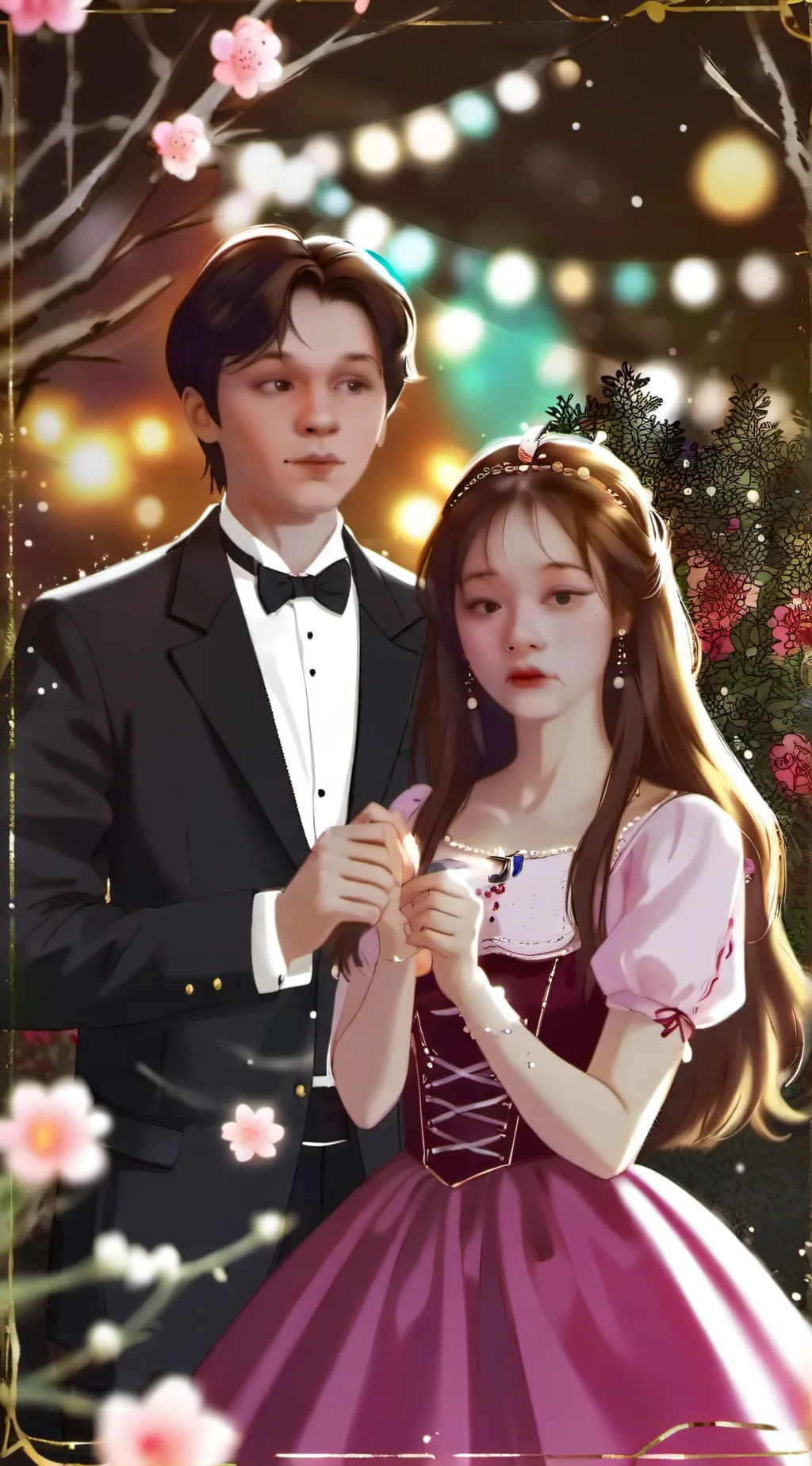 ai character: Sarah and james background