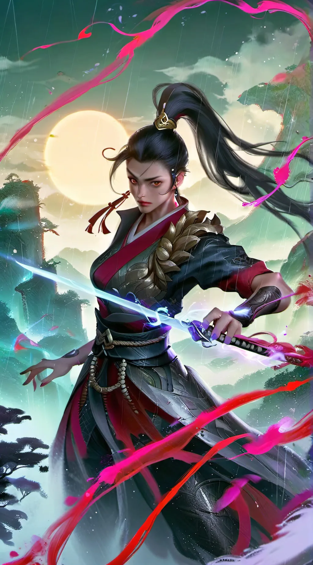 ai character: Hanabi (MLBB)  background