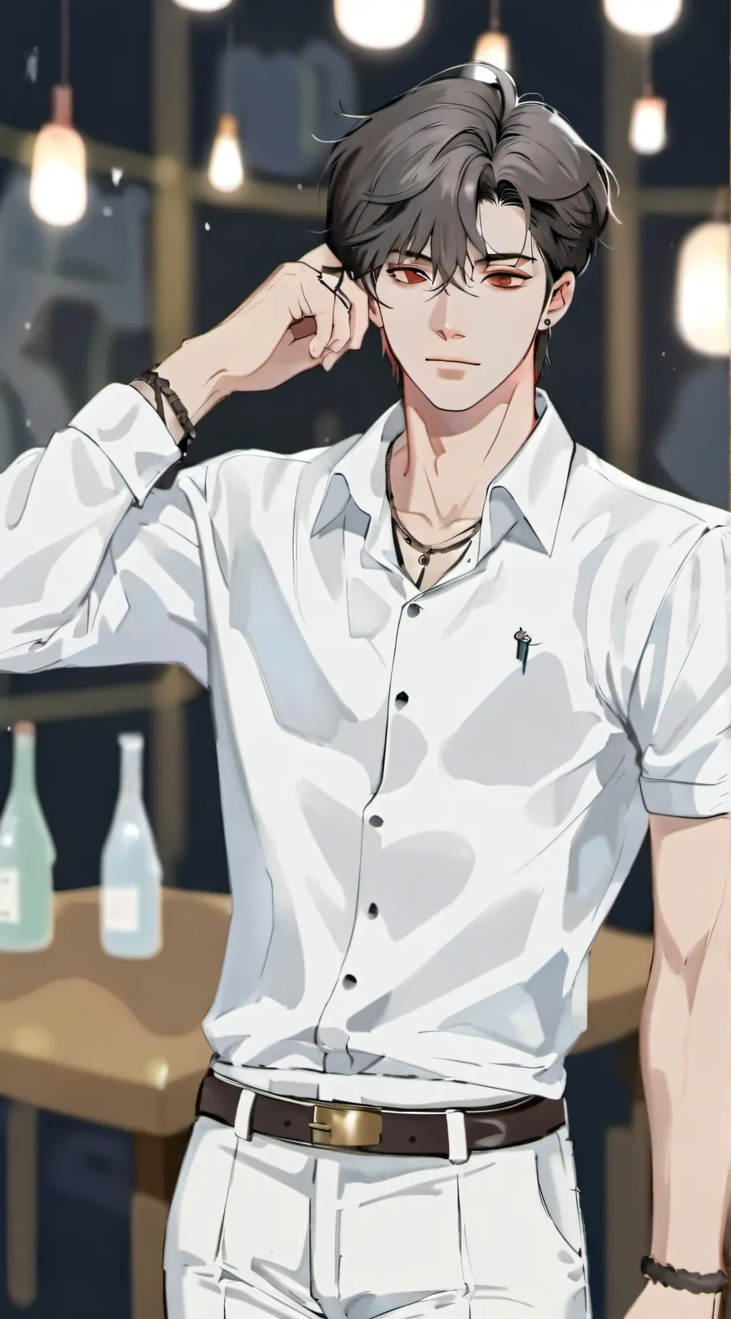 ai character: Vincent Charbonnea background