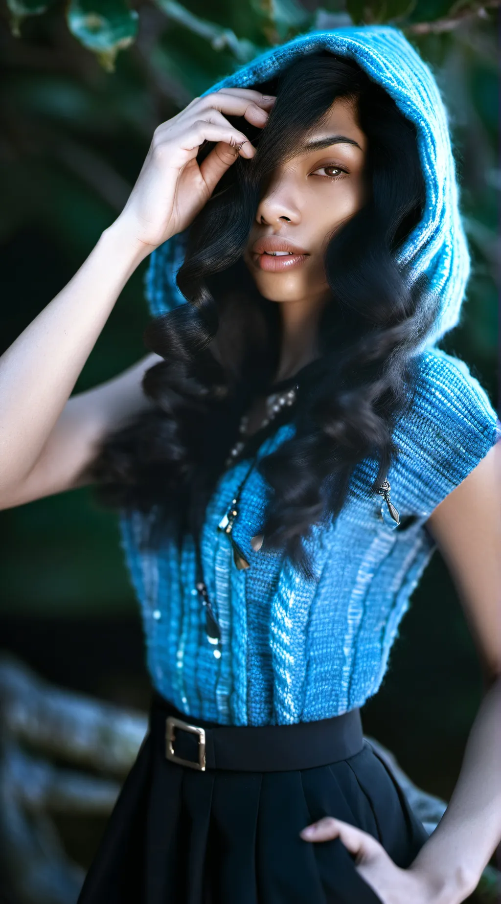 ai character: Nia  background