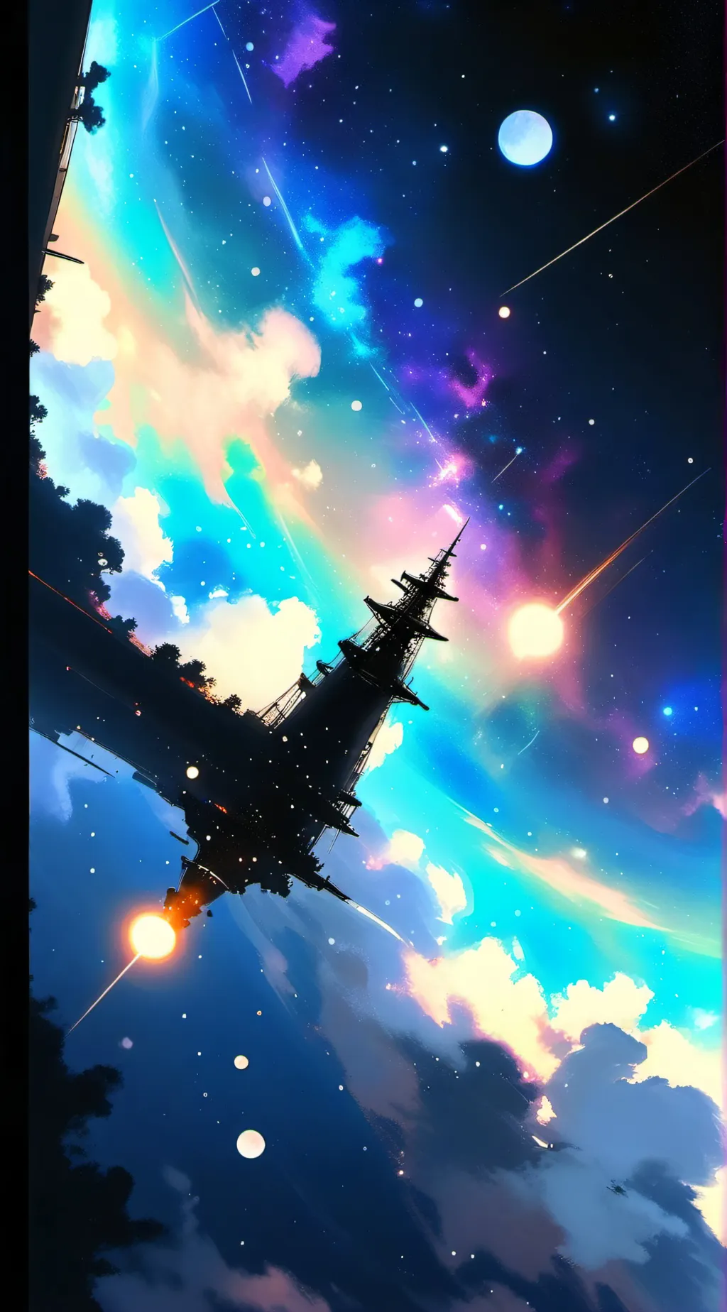 ai character: Sleepover background