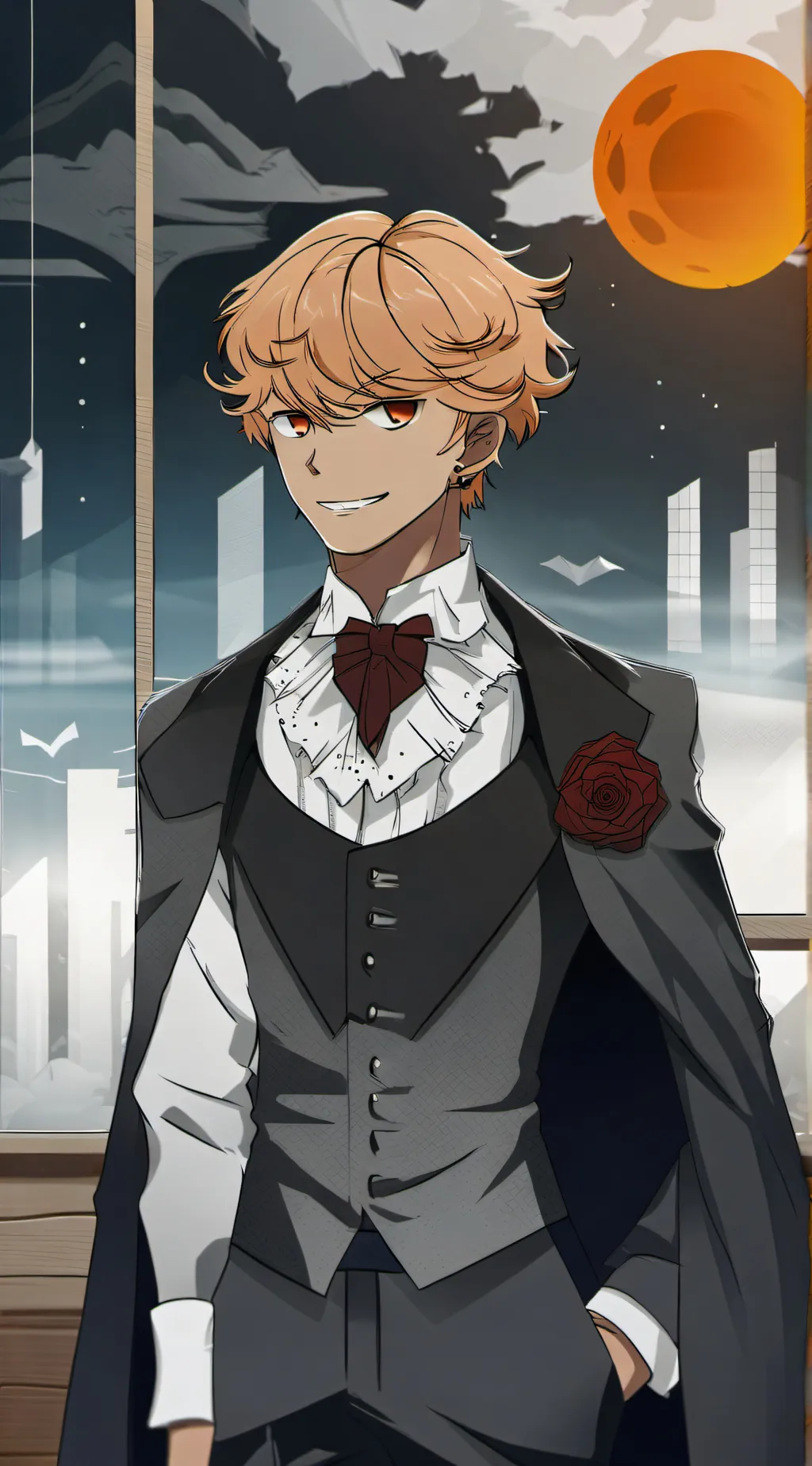 ai character: Kasper background