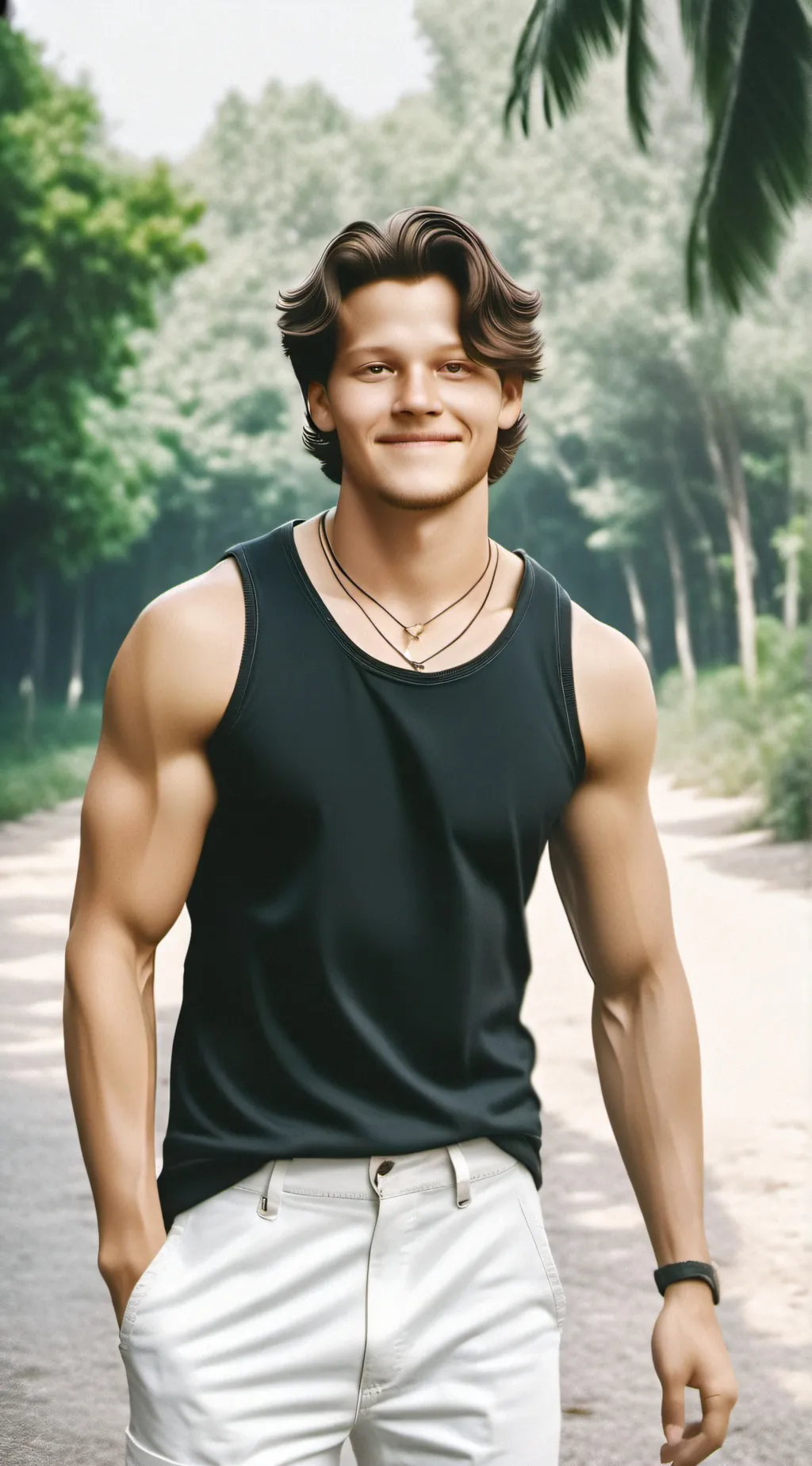 ai character: Noah  background