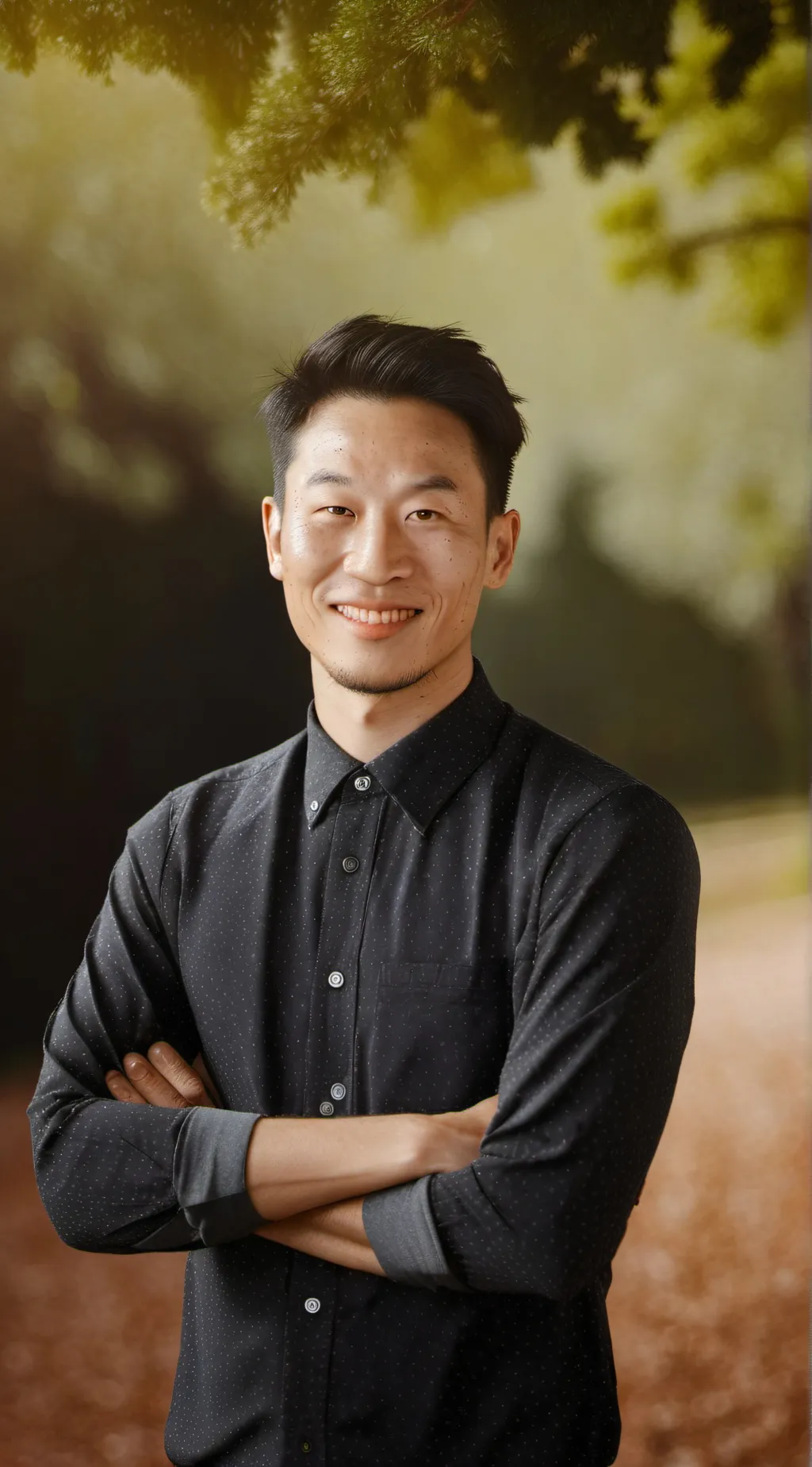 ai character: Chinese. background