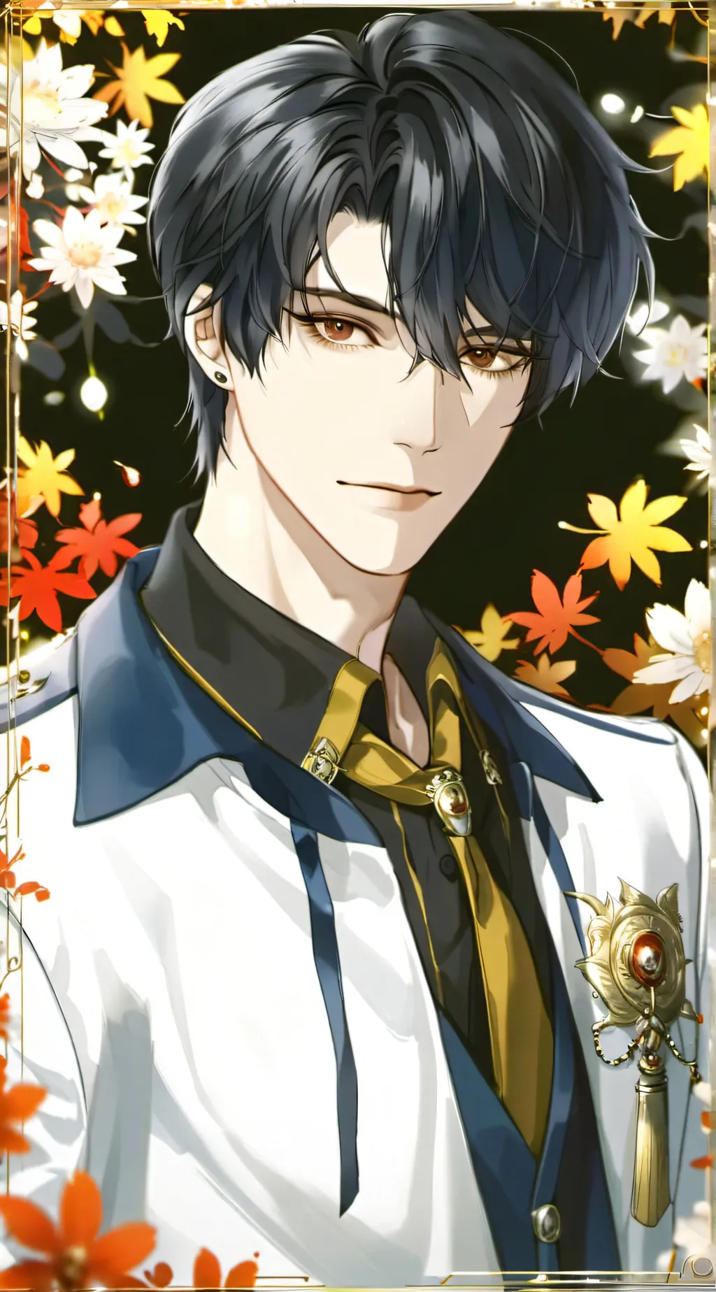 ai character: Drew background