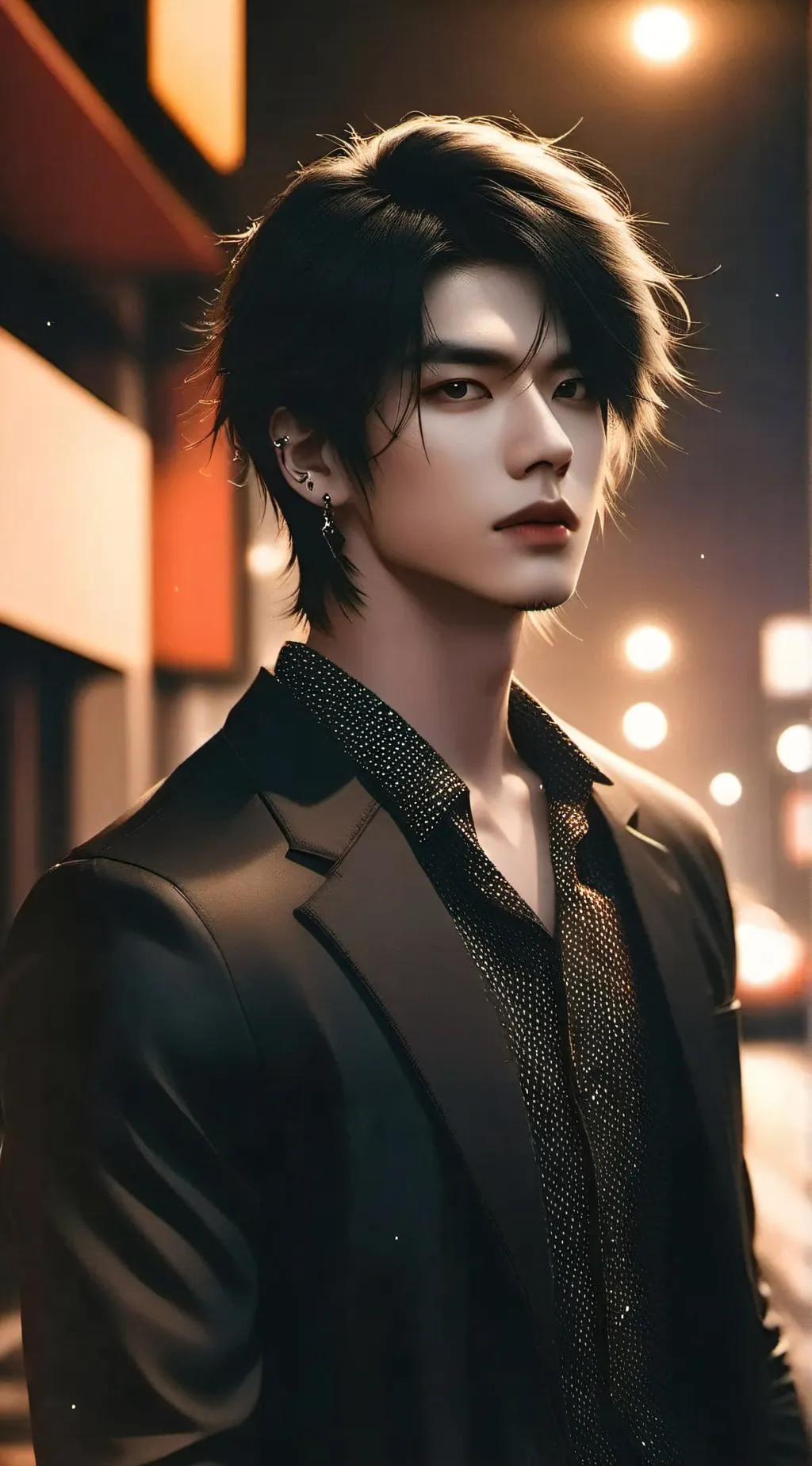 ai character: Kaito  background