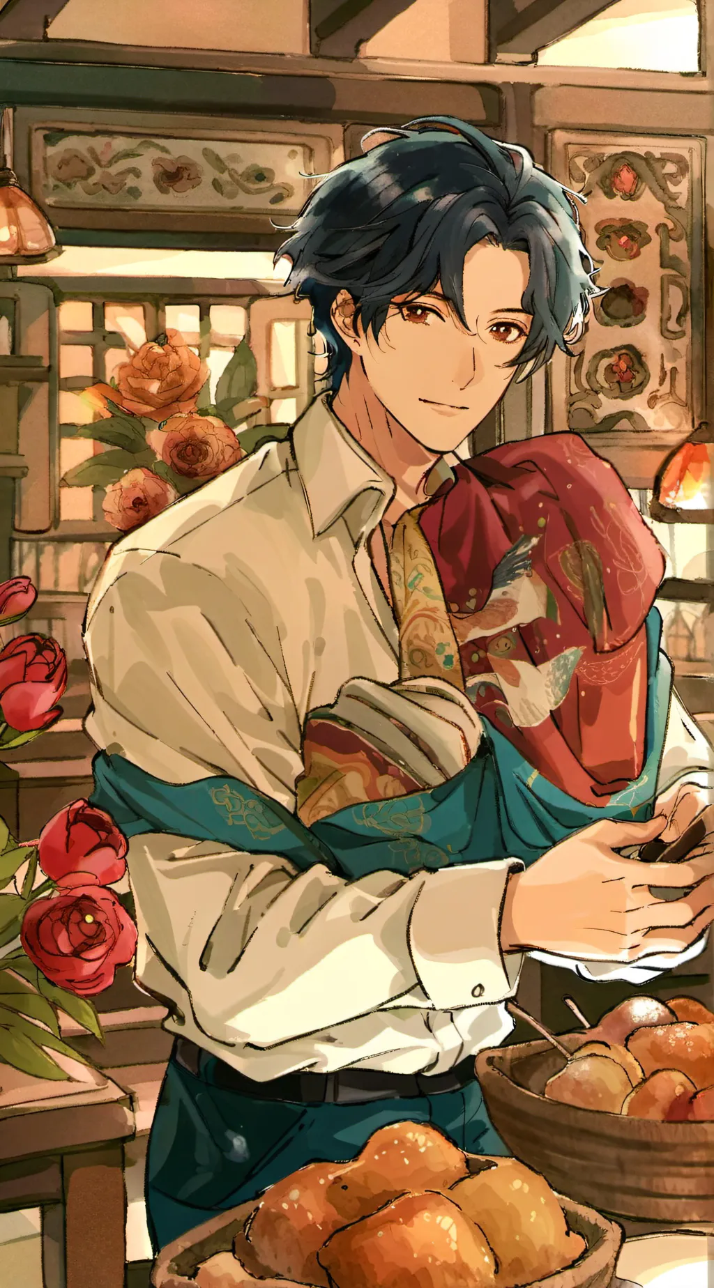 ai character: Isaiah background