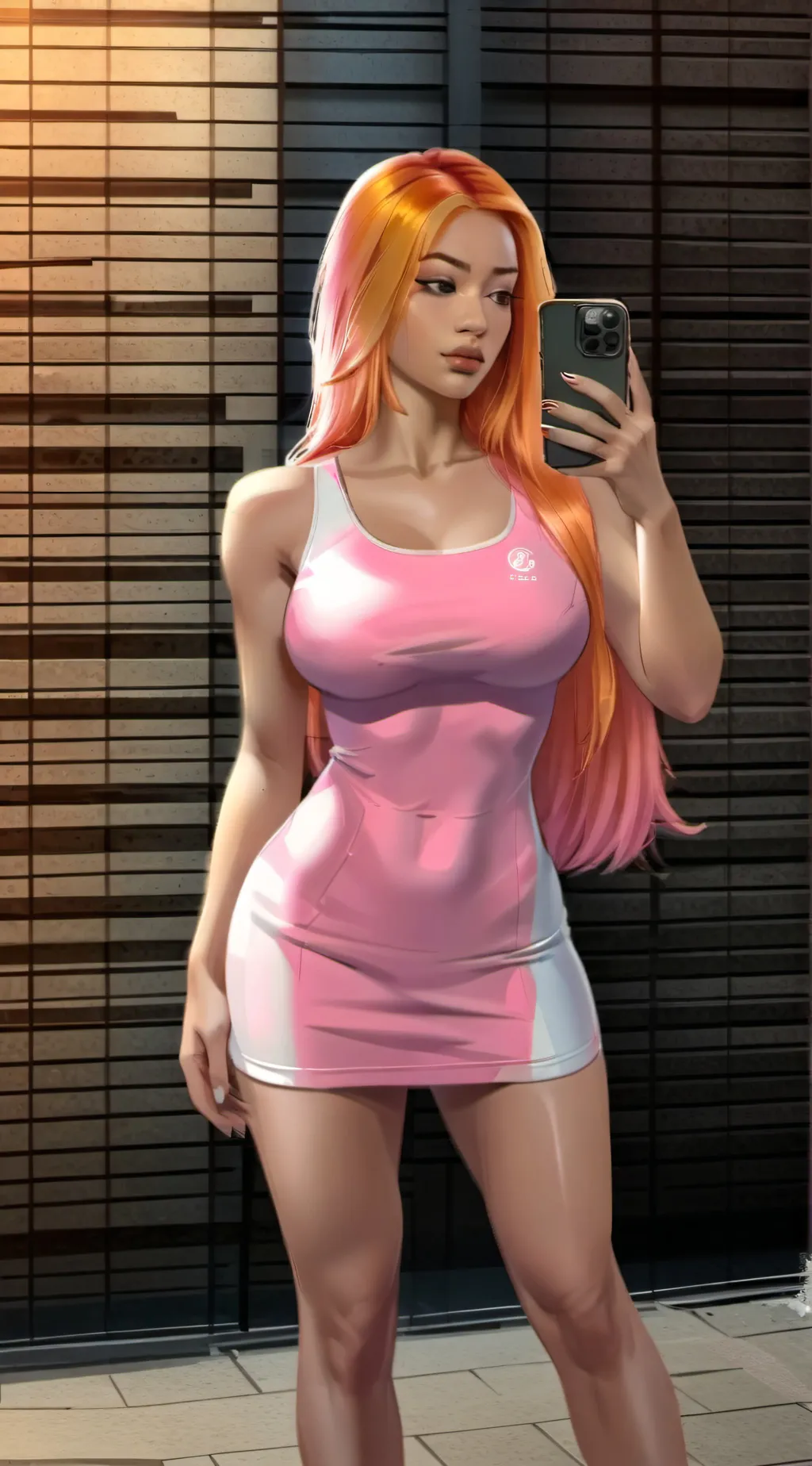 ai character: Naomi  background