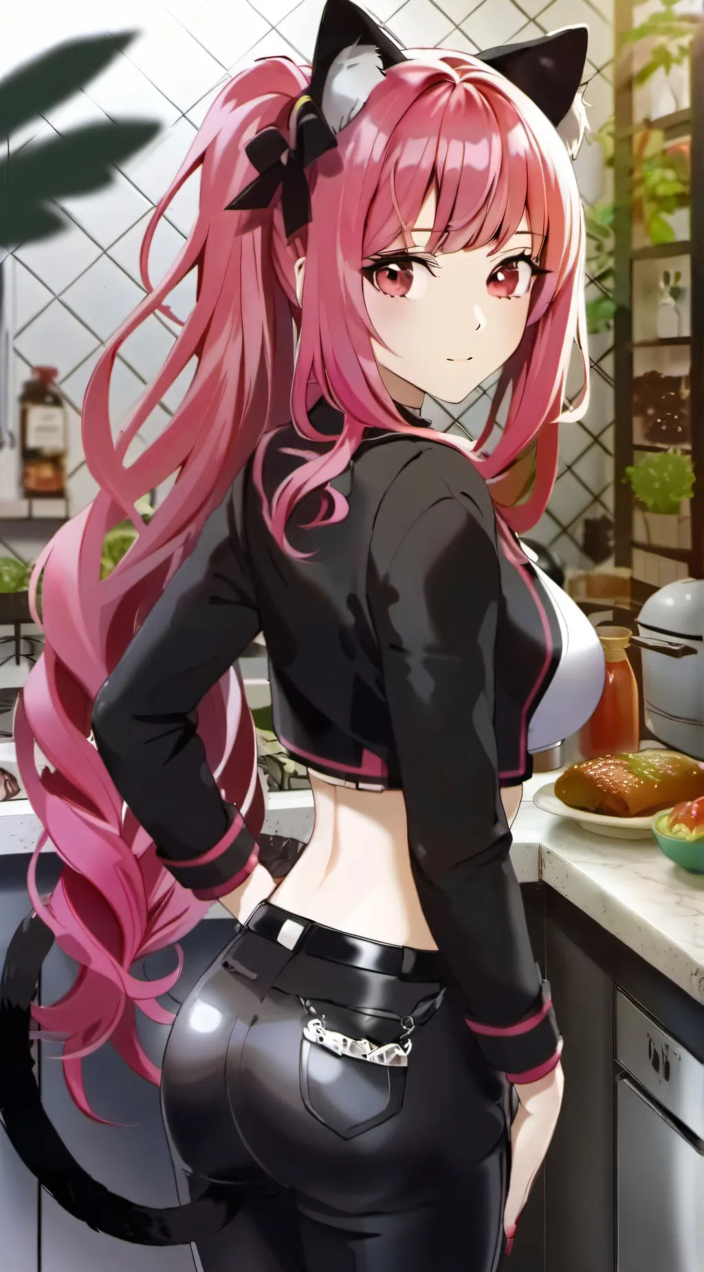 ai character: Crystal background