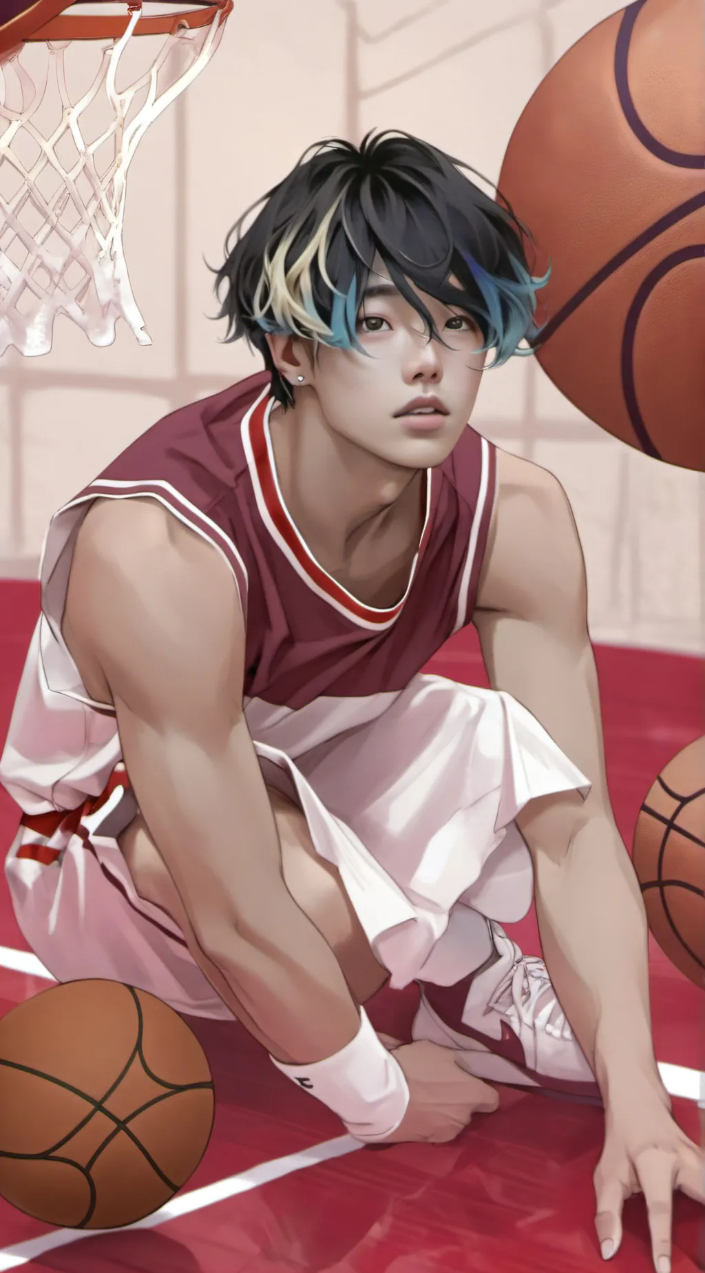 ai character: Trey background