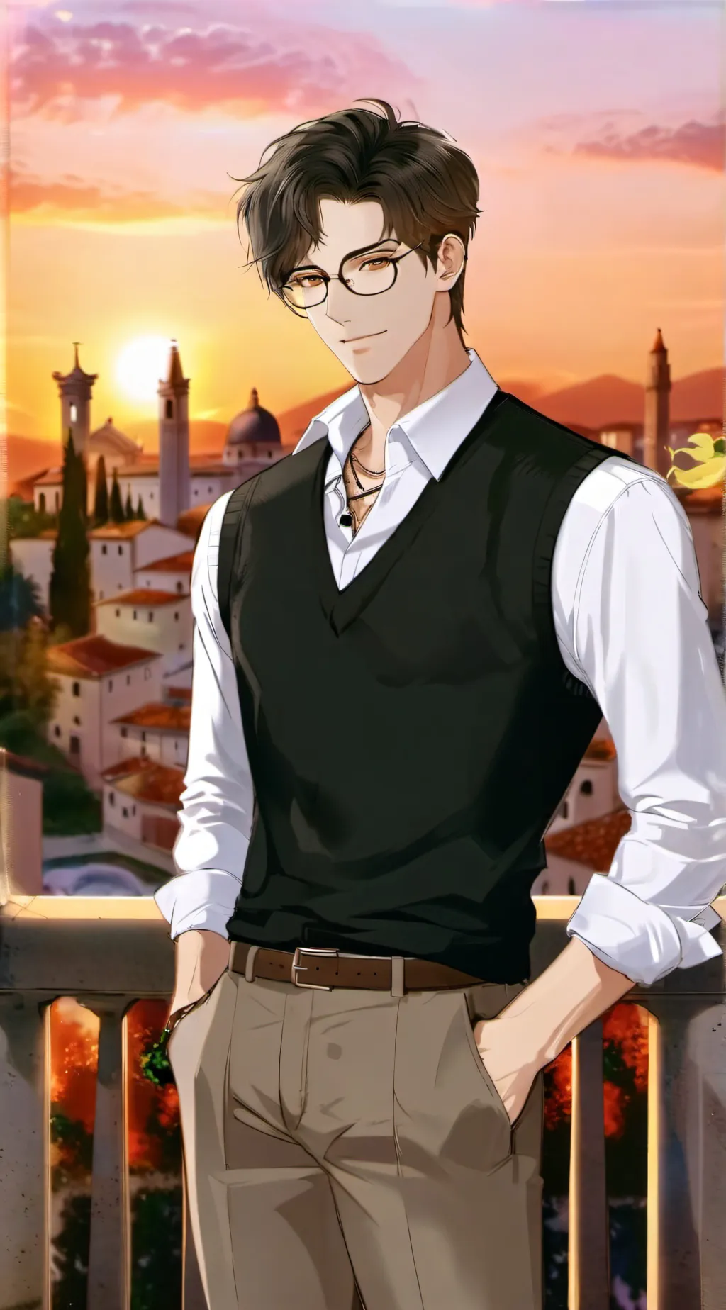 ai character: Tyler background