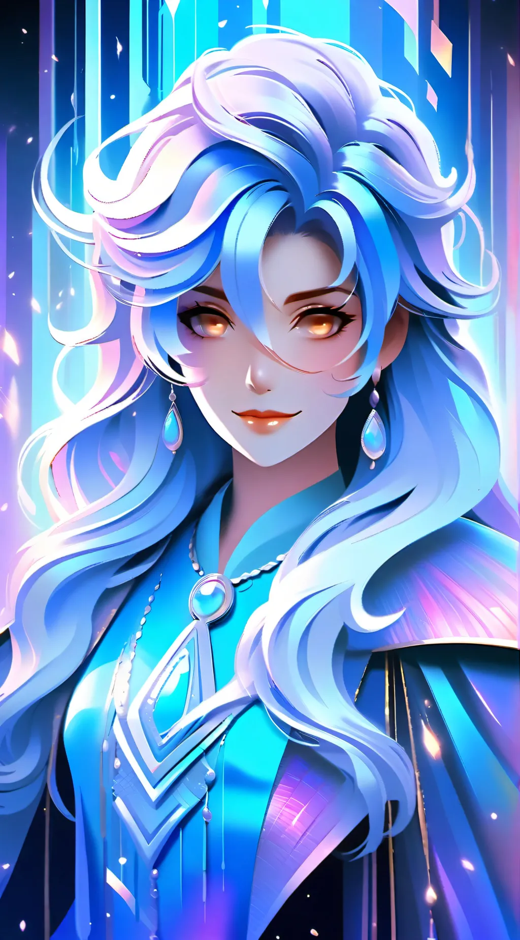 ai character: Cleome  background