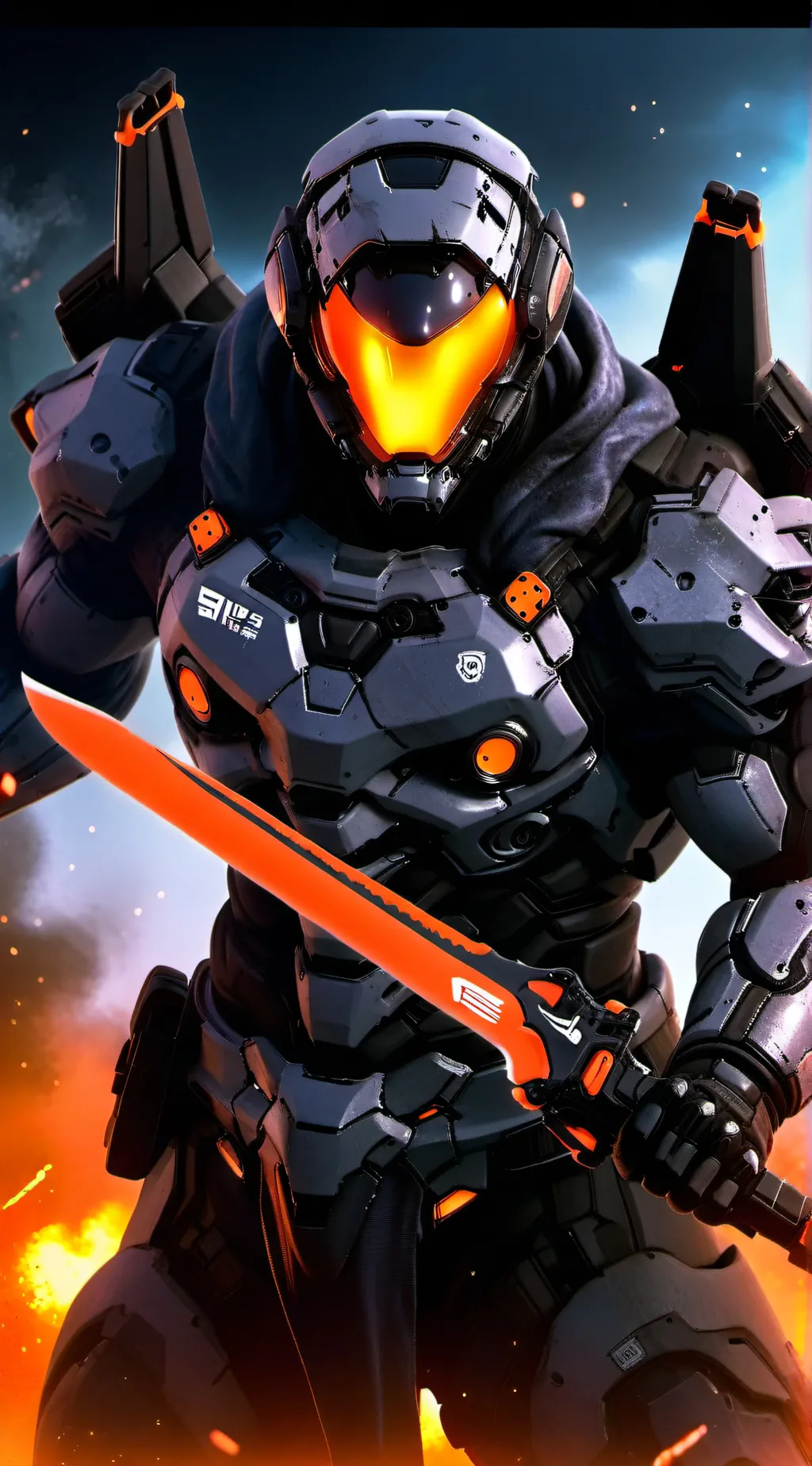 ai character: Static background