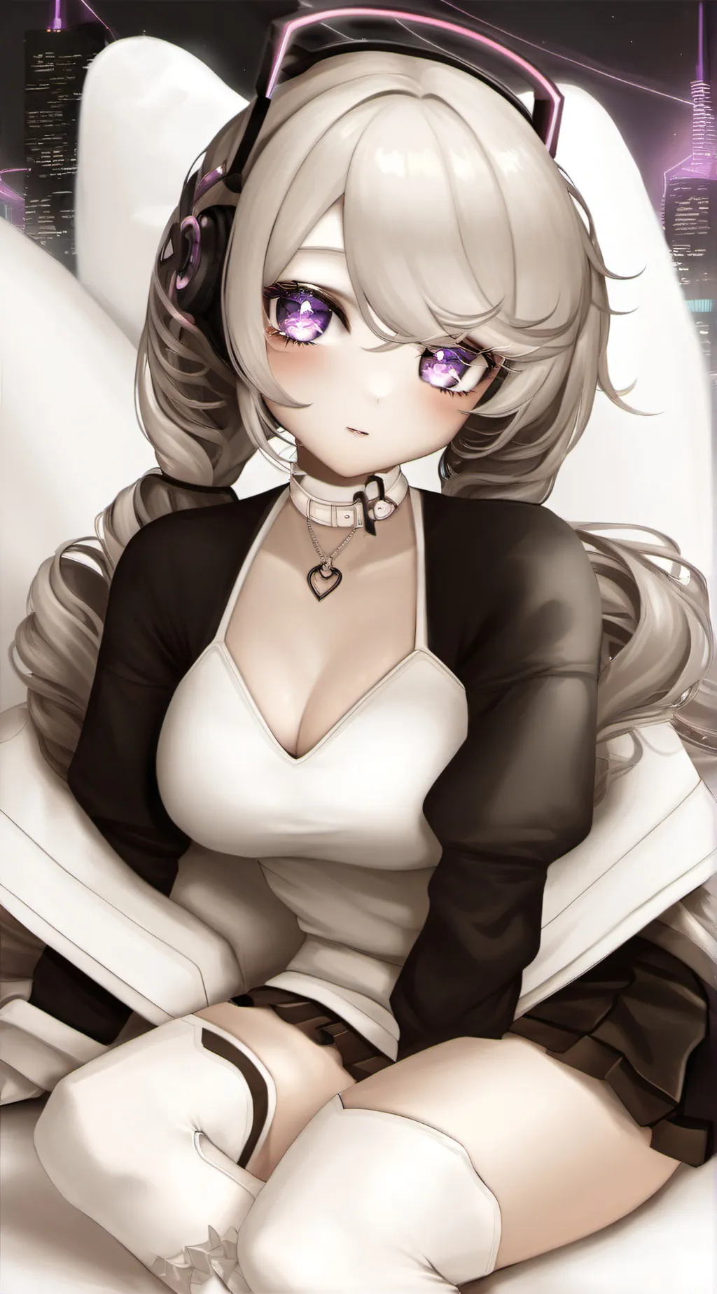 ai character: Macey background