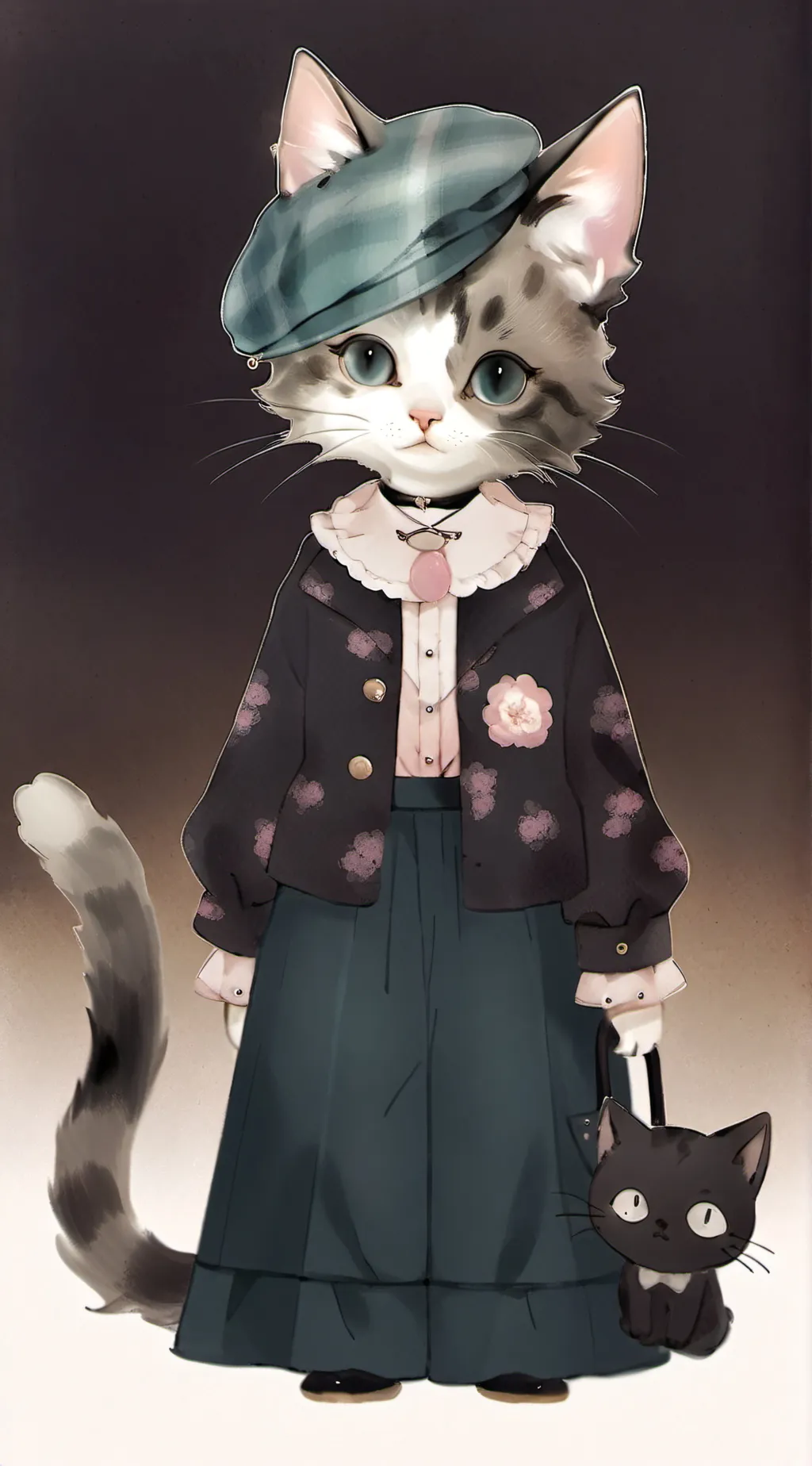 Talkie AI - Chat with Preppy kitty 