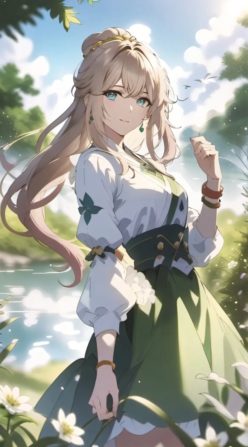 ai character: ~|•Lilac•|~ background