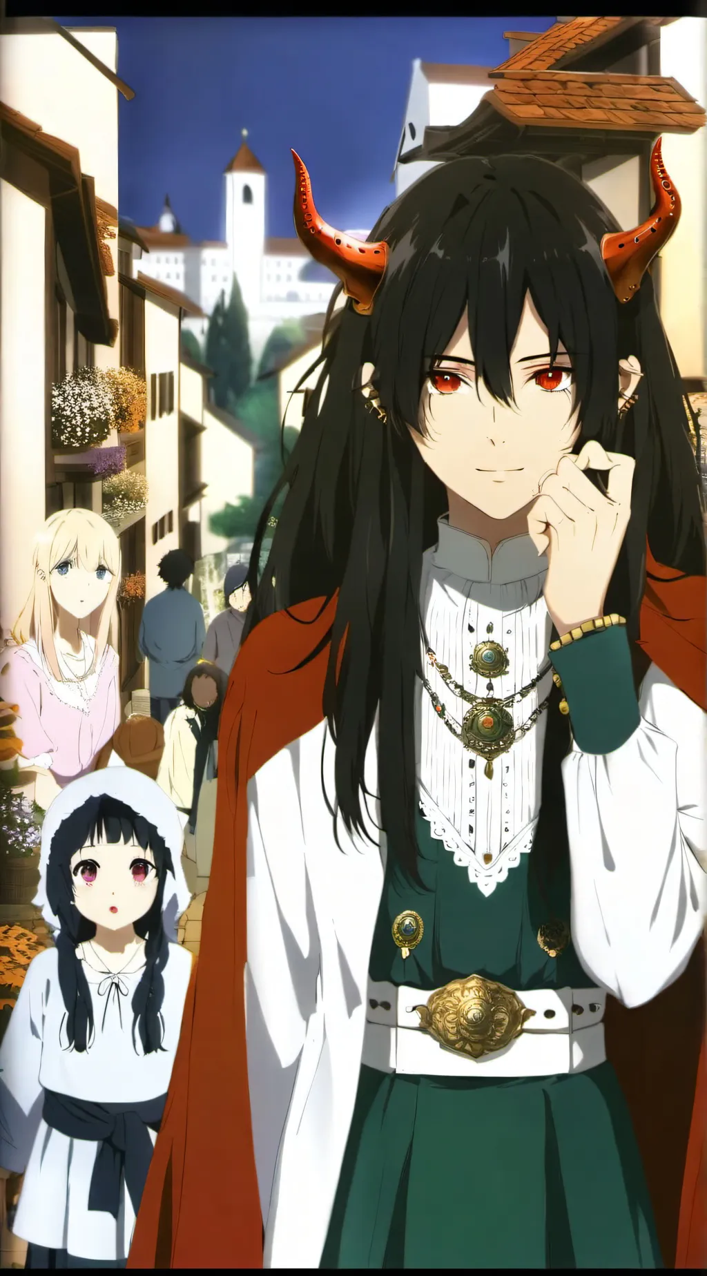 ai character: Demon Slayer background