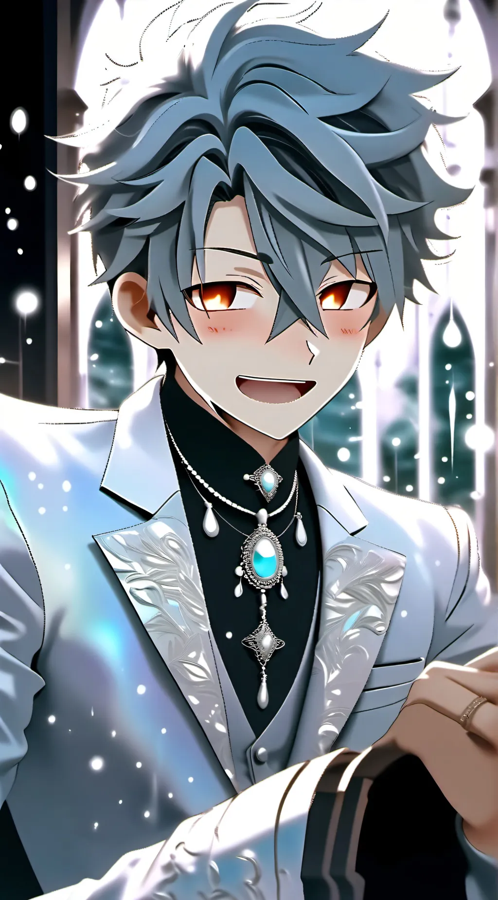 ai character: Max background